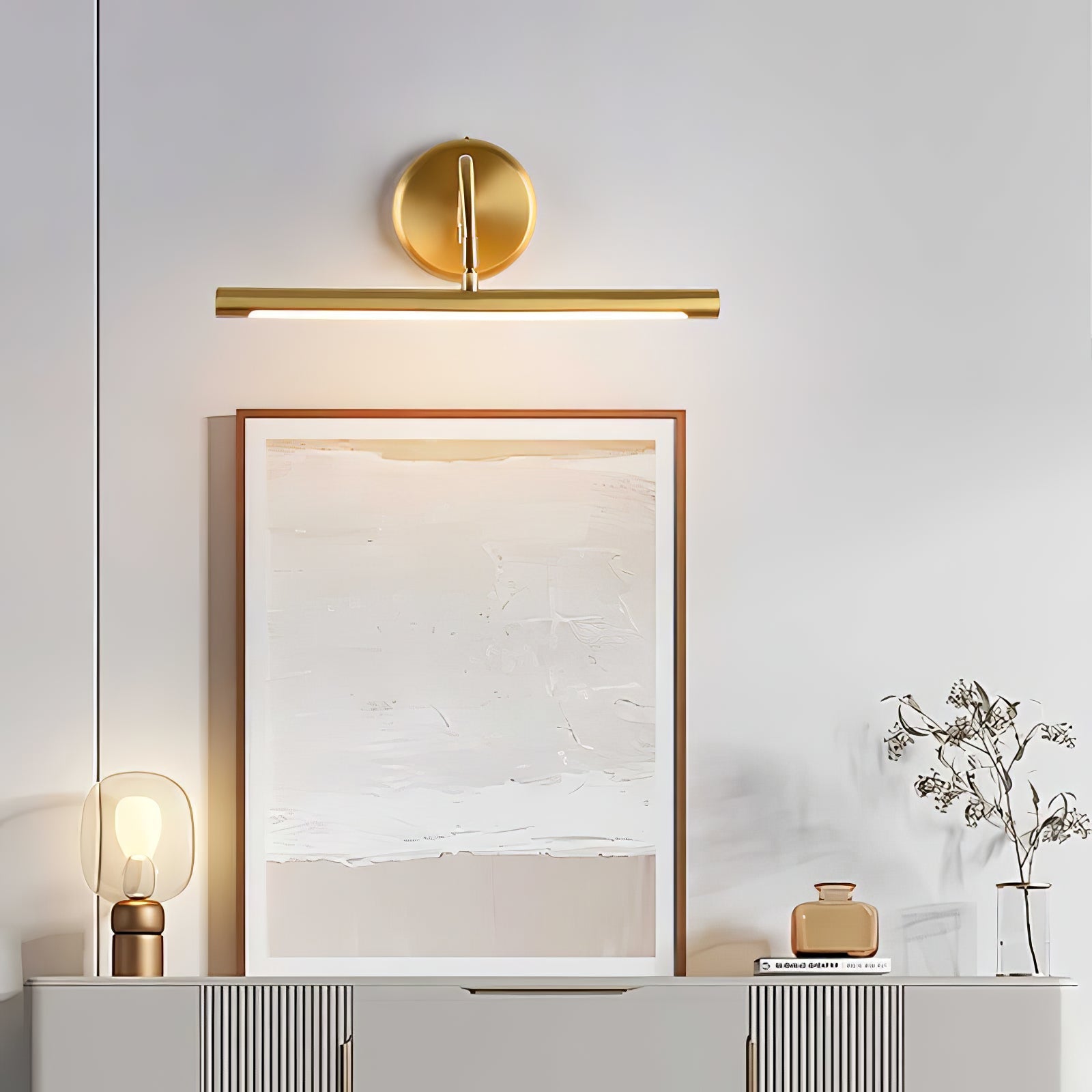 Nina Arc Vanity Wall Light-Neutral Decor