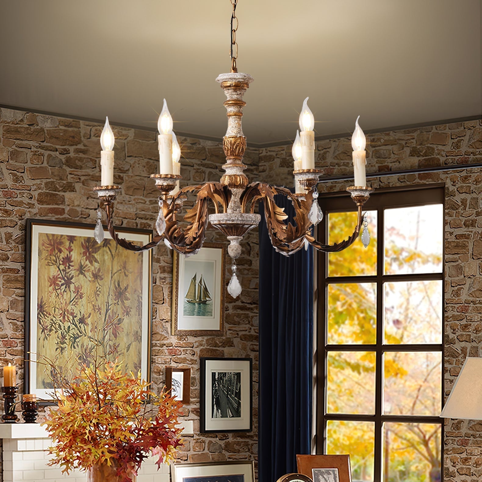 Celestine Crystal Chandelier