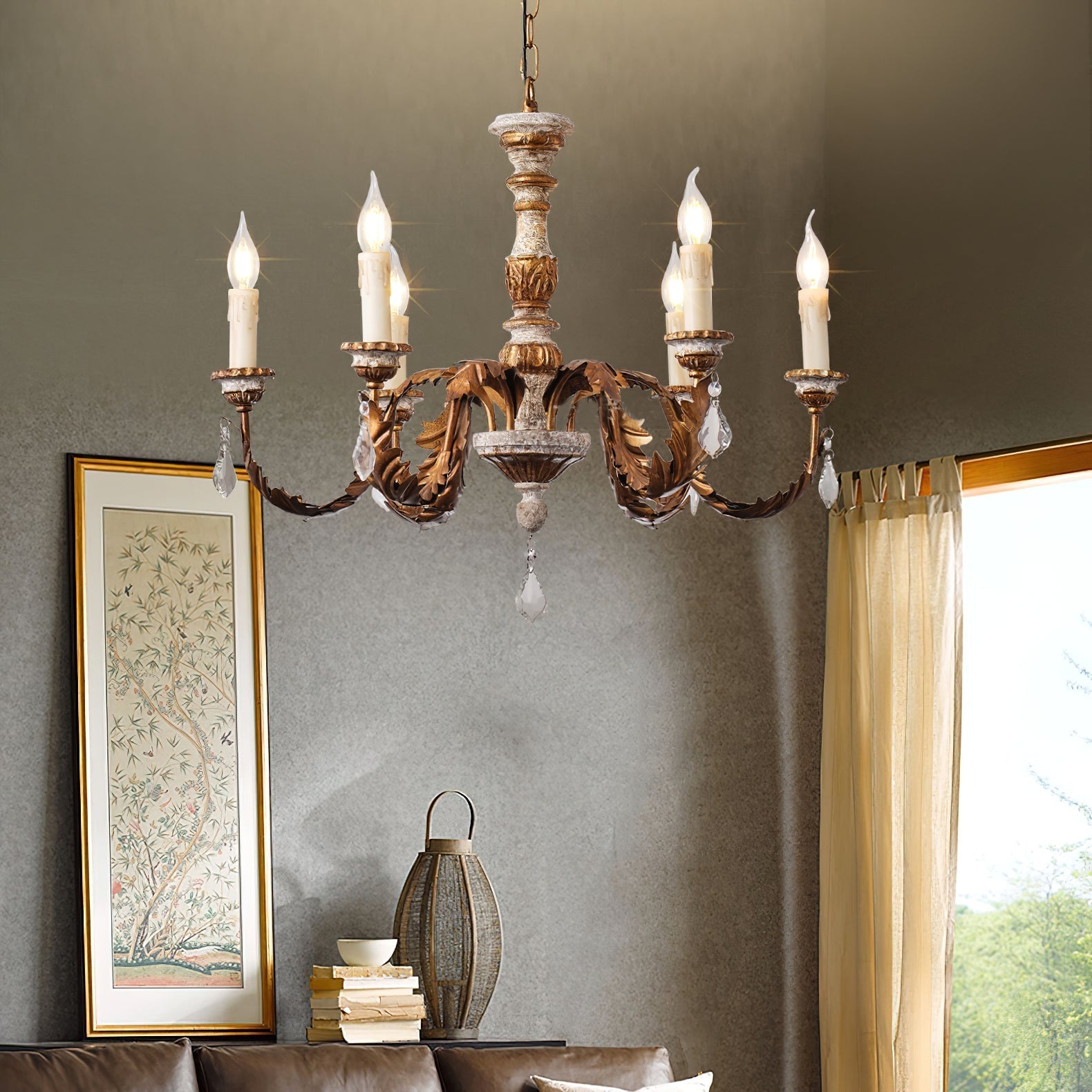 Celestine Crystal Chandelier