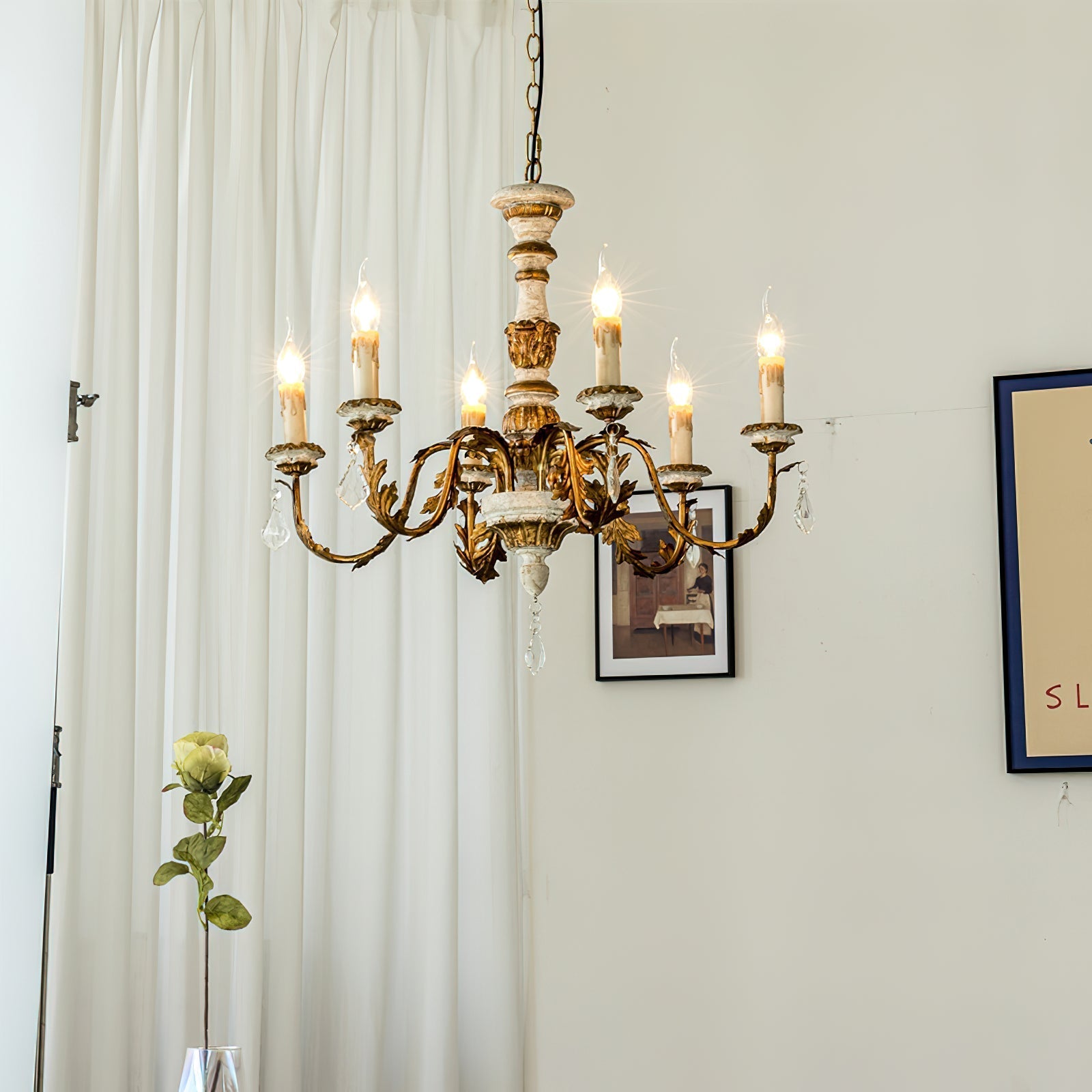 Celestine Crystal Chandelier