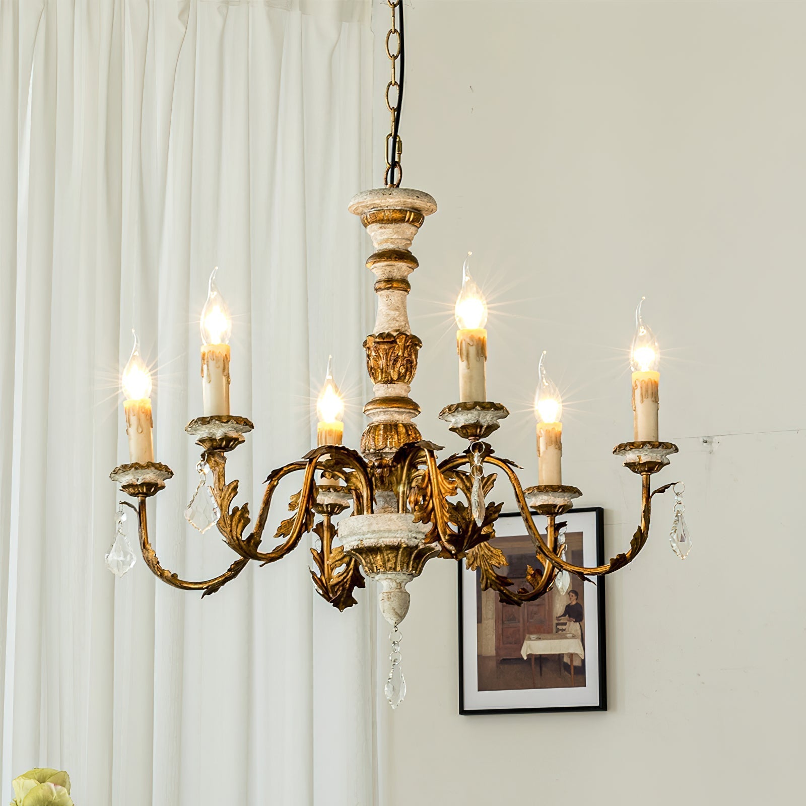 Celestine Crystal Chandelier