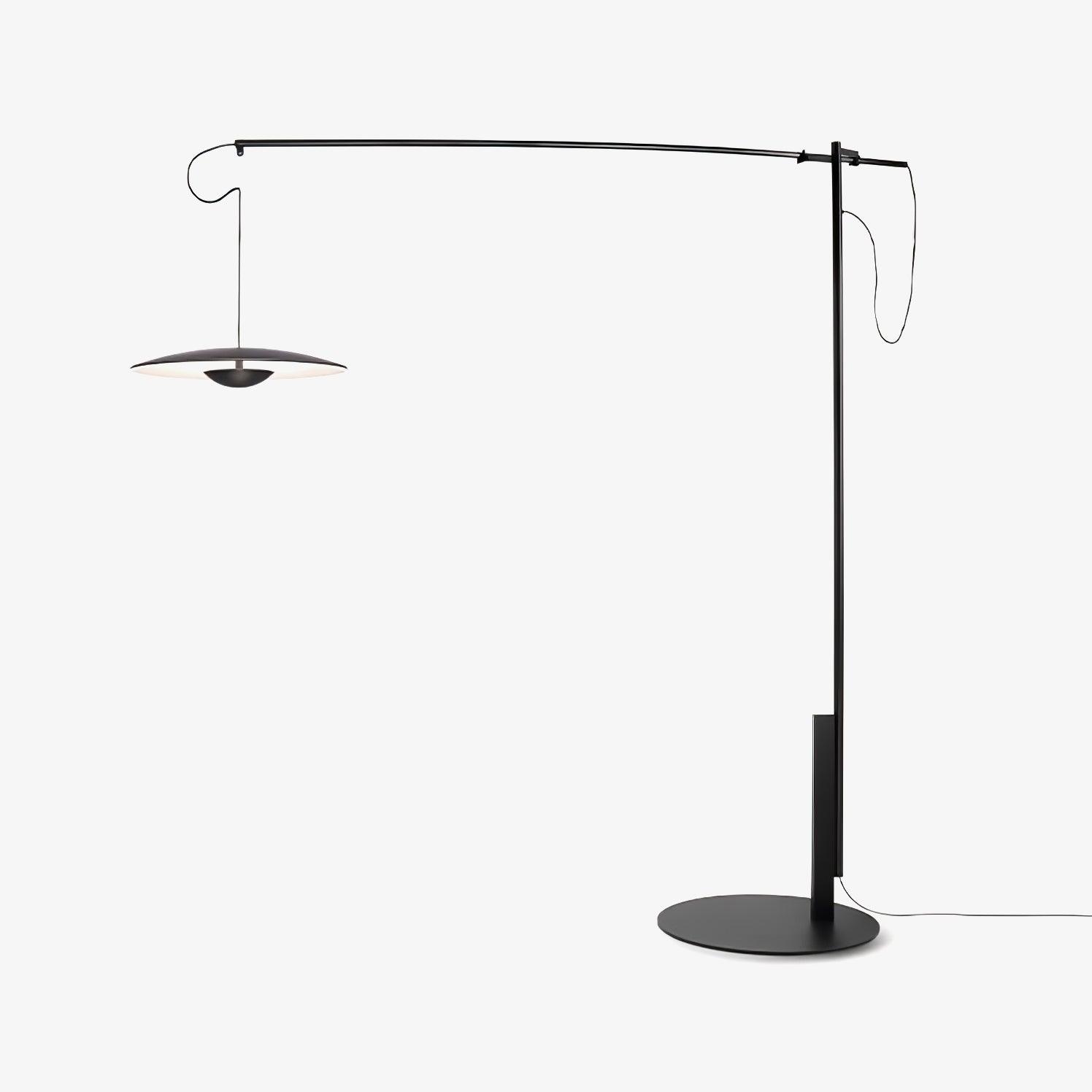 Sathen Aluminum Minimalist Floor Lamp-Neutral Decor