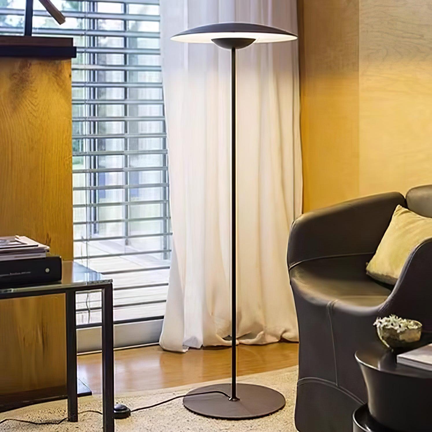 Sathen Aluminum Minimalist Floor Lamp-Neutral Decor