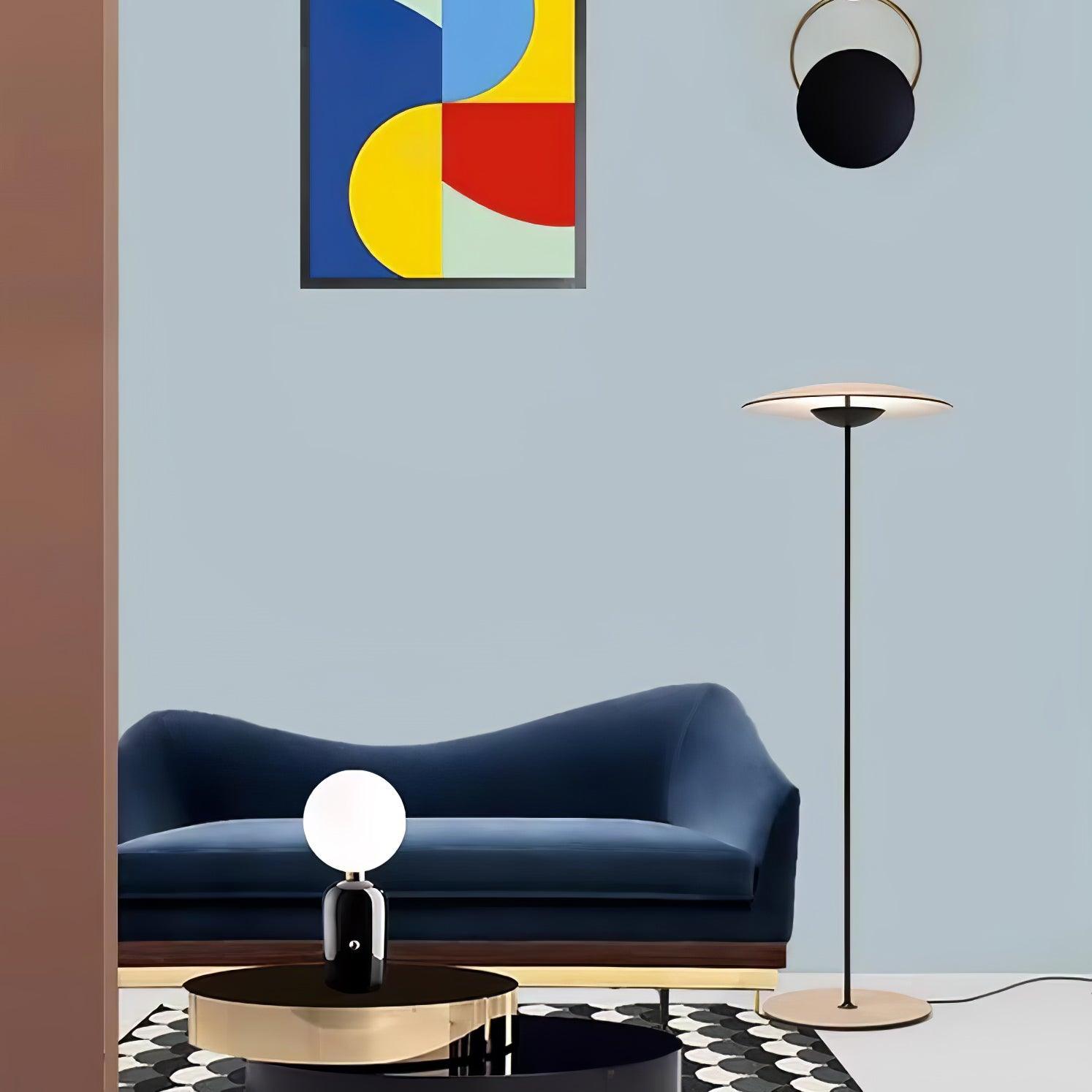 Sathen Aluminum Minimalist Floor Lamp-Neutral Decor