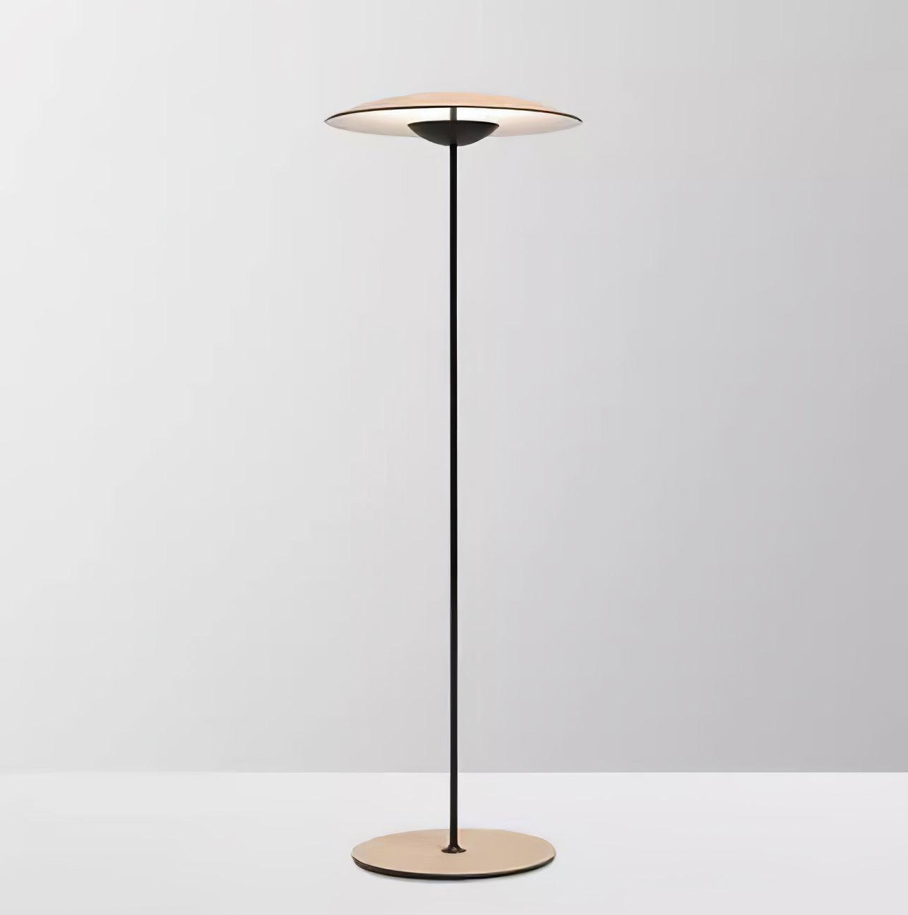 Sathen Aluminum Minimalist Floor Lamp-Neutral Decor