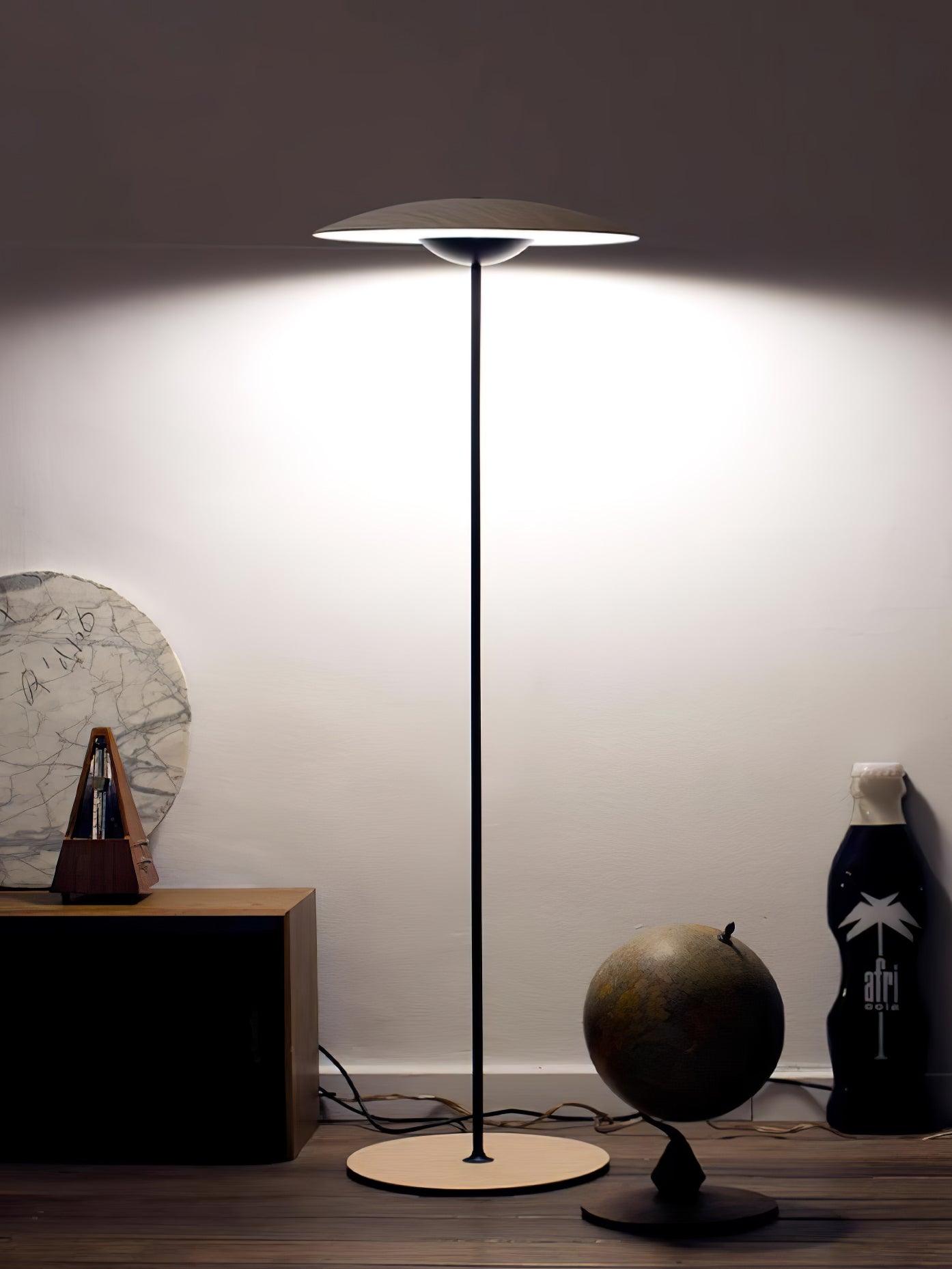 Sathen Aluminum Minimalist Floor Lamp-Neutral Decor