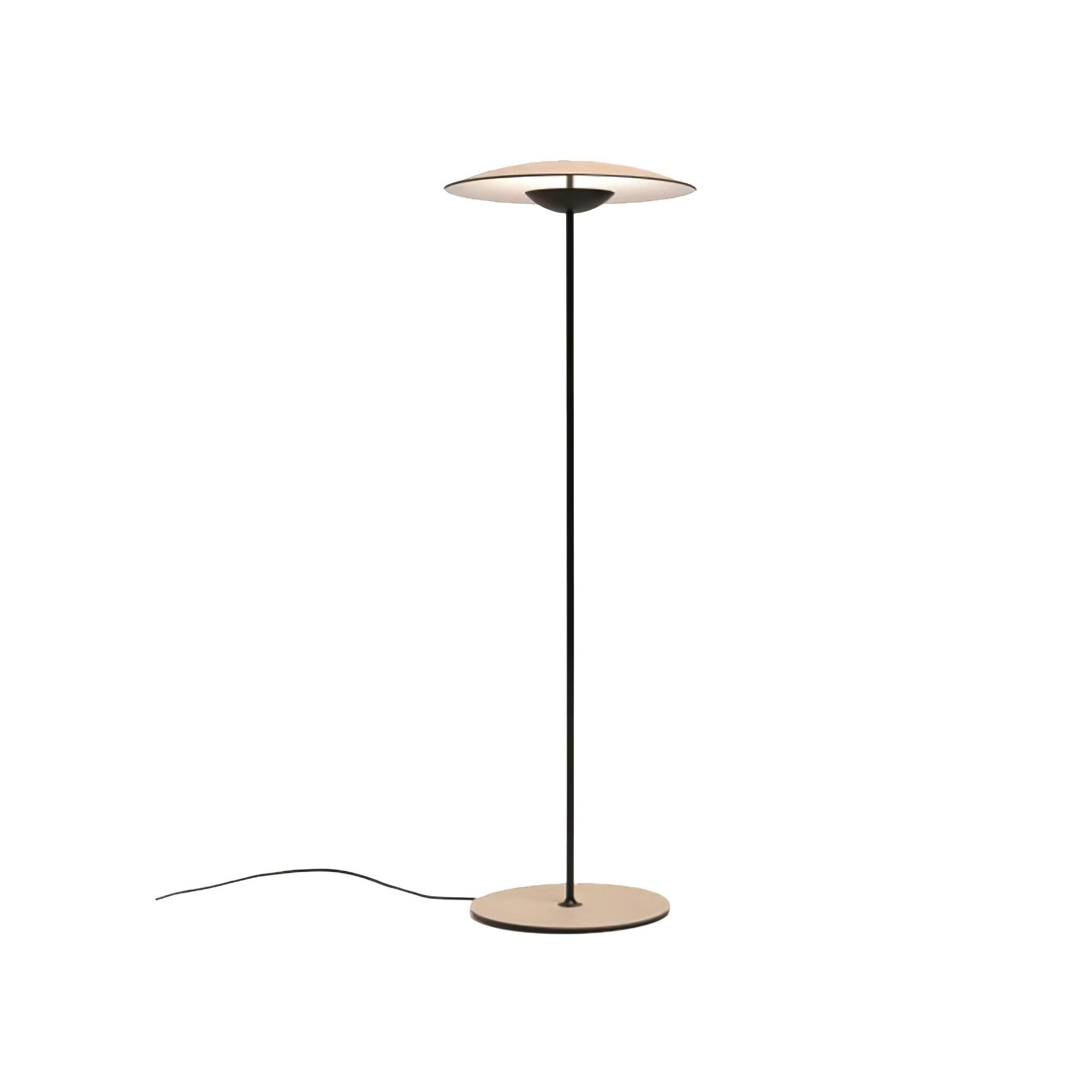 Sathen Aluminum Minimalist Floor Lamp-Neutral Decor