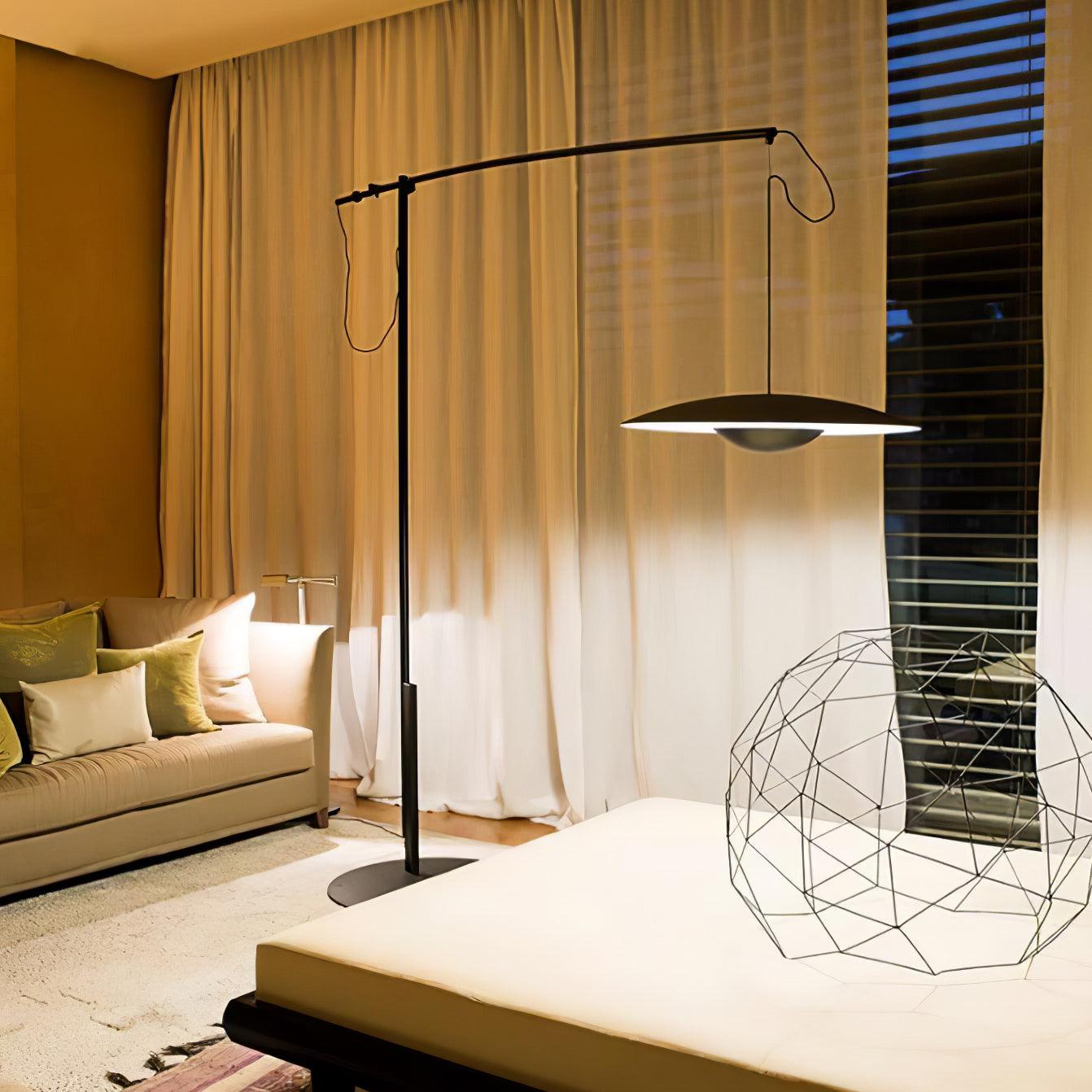 Sathen Aluminum Minimalist Floor Lamp-Neutral Decor