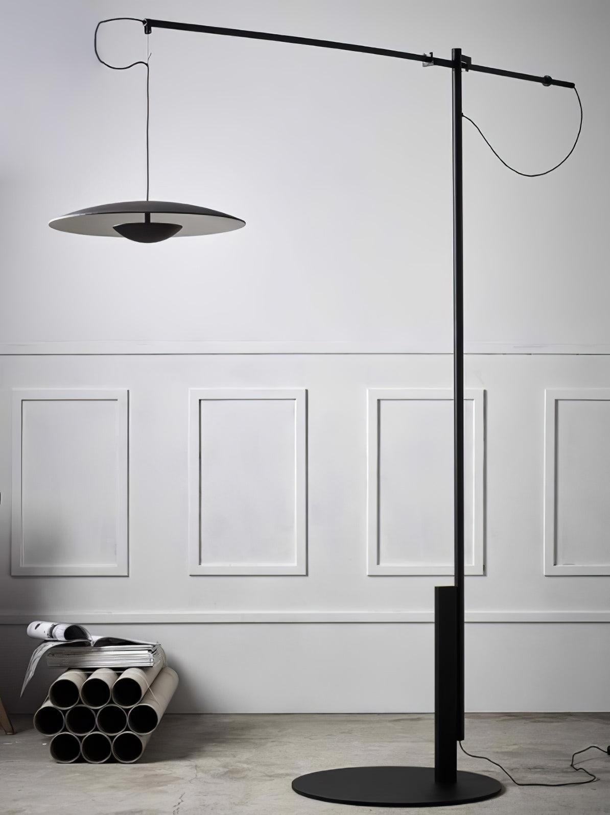 Sathen Aluminum Minimalist Floor Lamp-Neutral Decor