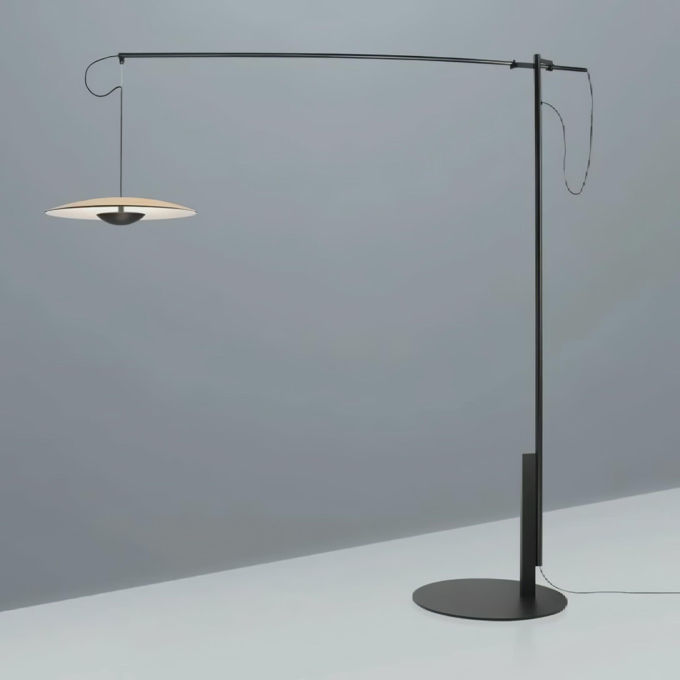 Sathen Aluminum Minimalist Floor Lamp-Neutral Decor