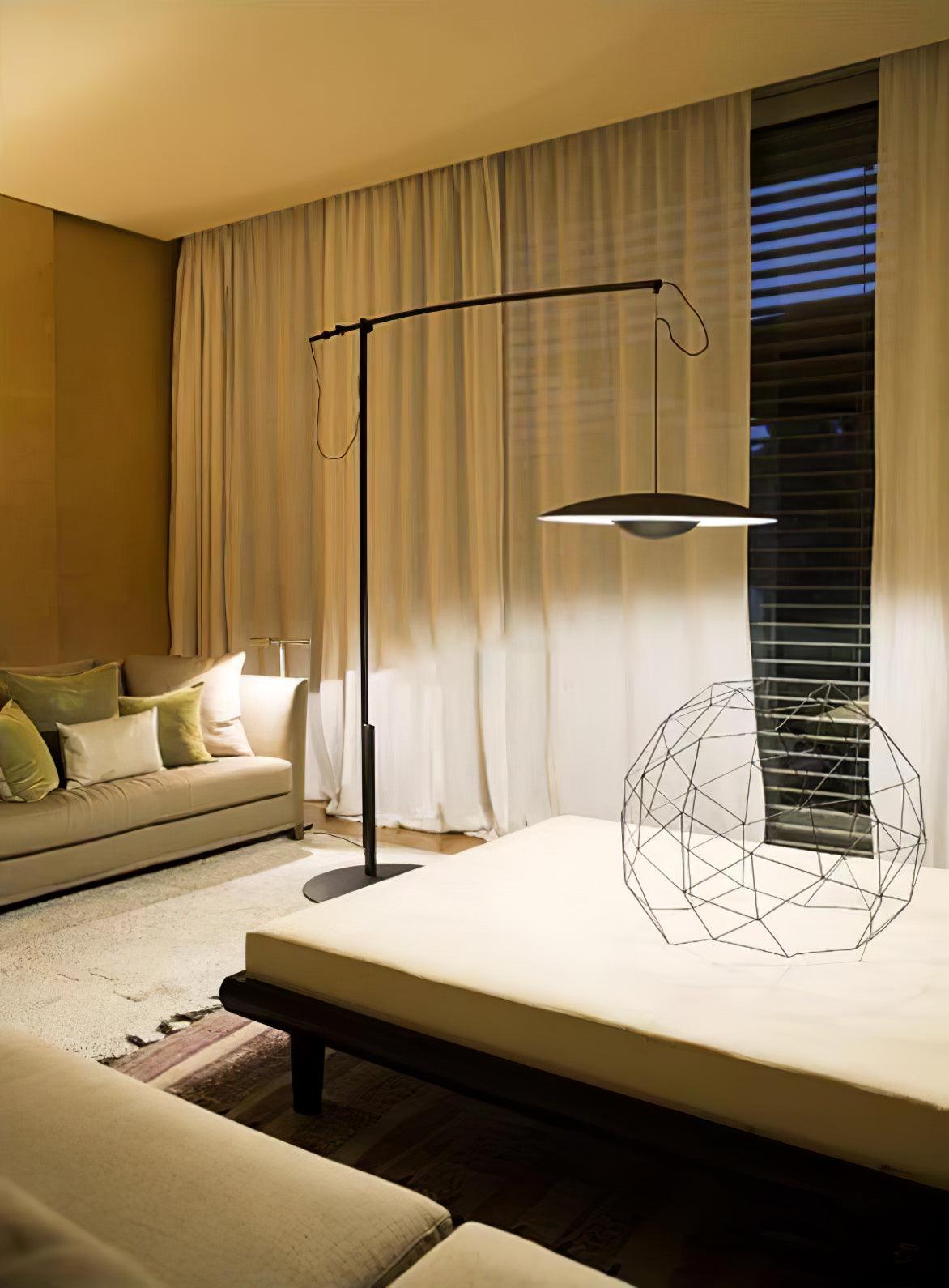 Sathen Aluminum Minimalist Floor Lamp-Neutral Decor