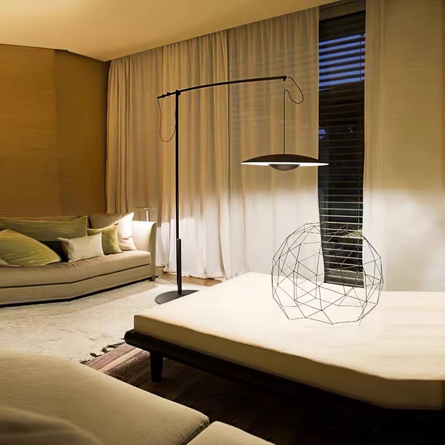 Sathen Aluminum Minimalist Floor Lamp-Neutral Decor