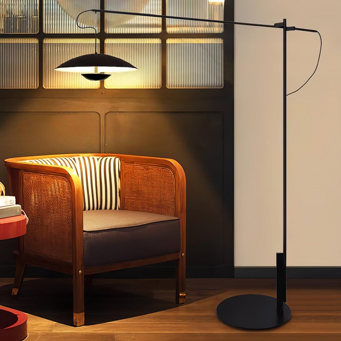 Sathen Aluminum Minimalist Floor Lamp-Neutral Decor