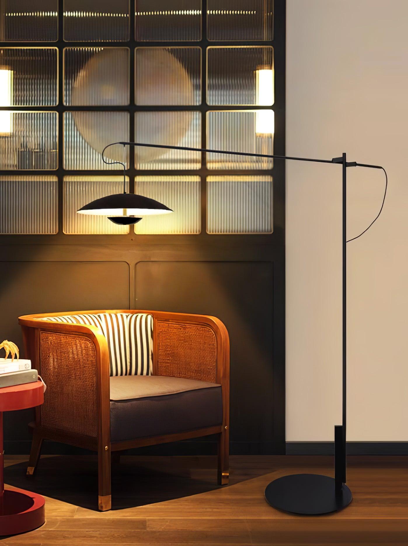 Sathen Aluminum Minimalist Floor Lamp-Neutral Decor
