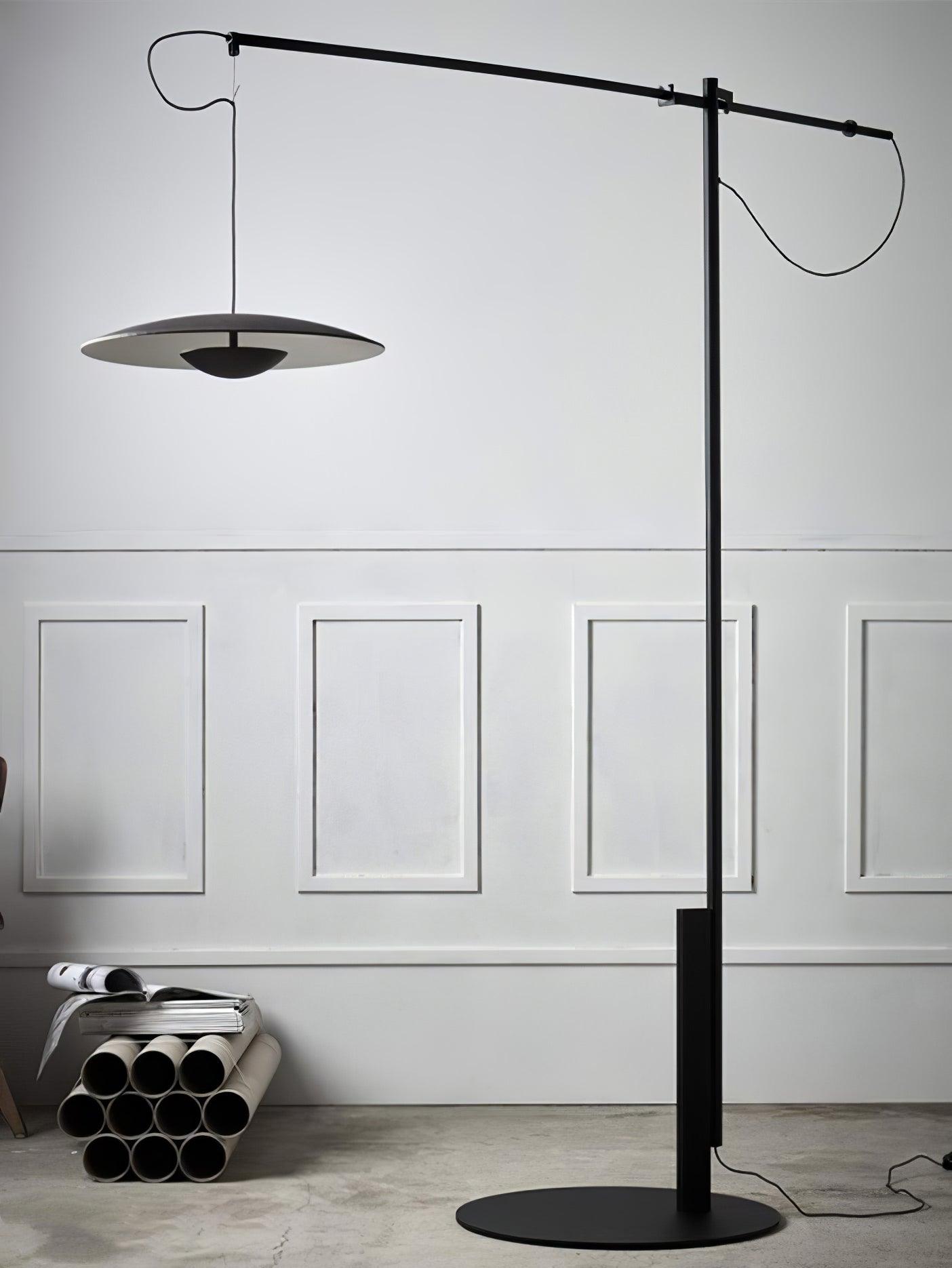 Sathen Aluminum Minimalist Floor Lamp-Neutral Decor