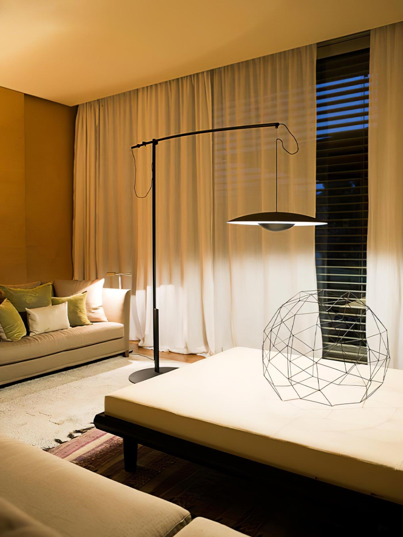 Sathen Aluminum Minimalist Floor Lamp-Neutral Decor