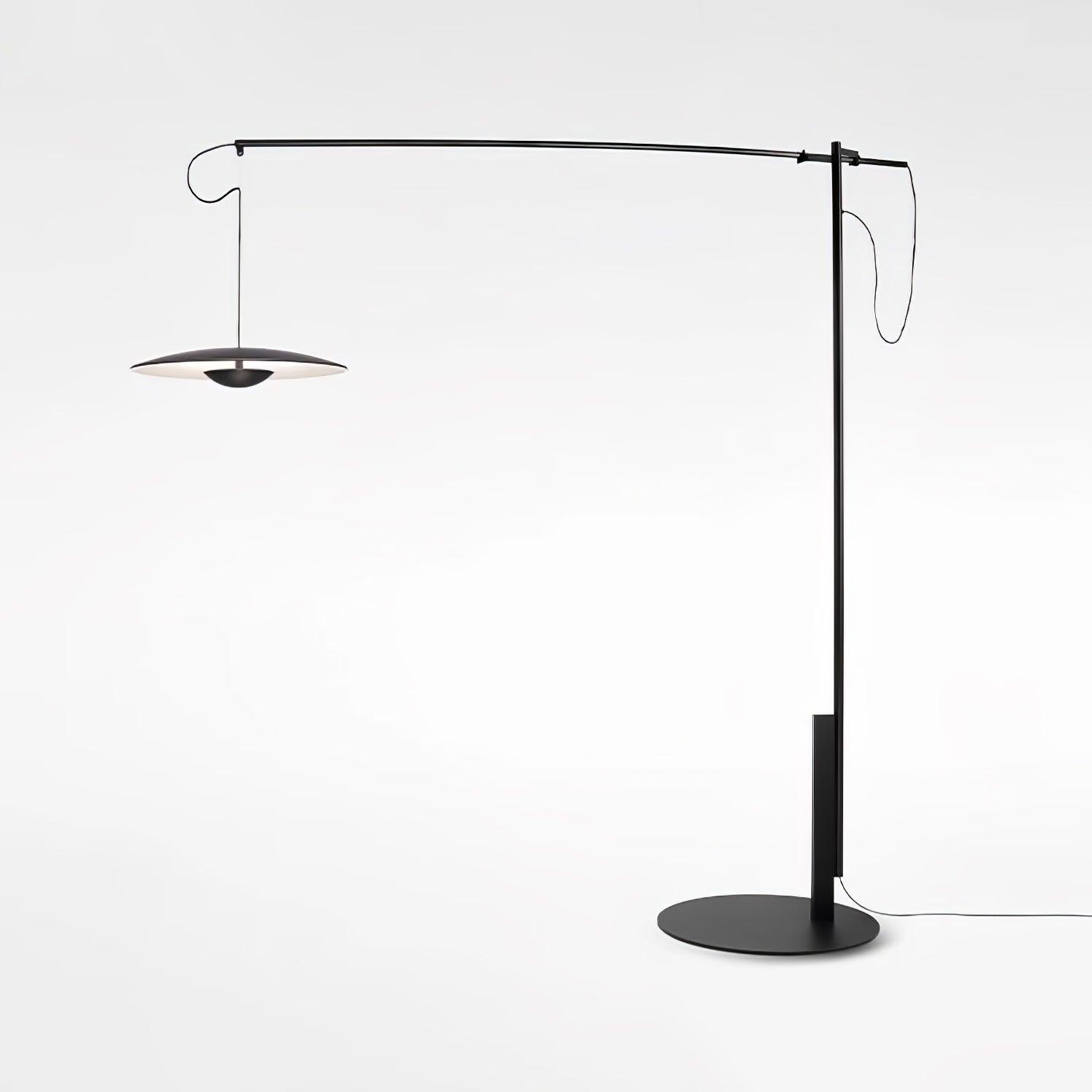 Sathen Aluminum Minimalist Floor Lamp-Neutral Decor