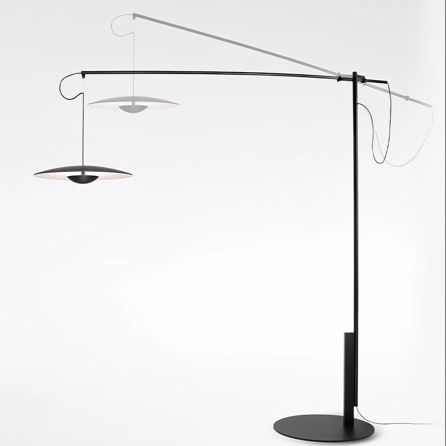 Sathen Aluminum Minimalist Floor Lamp-Neutral Decor