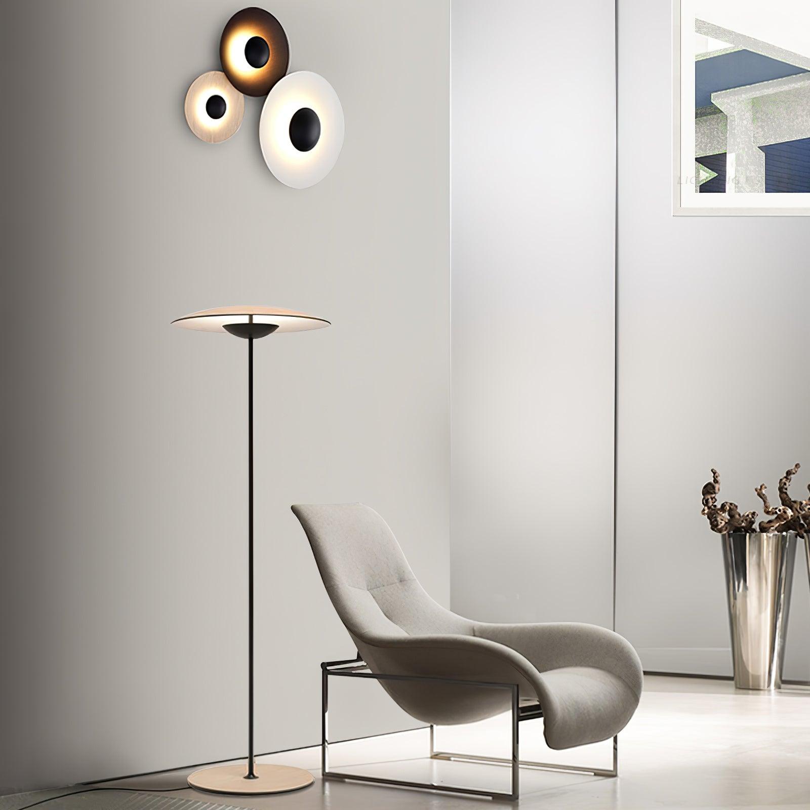 Sathen Aluminum Minimalist Floor Lamp-Neutral Decor
