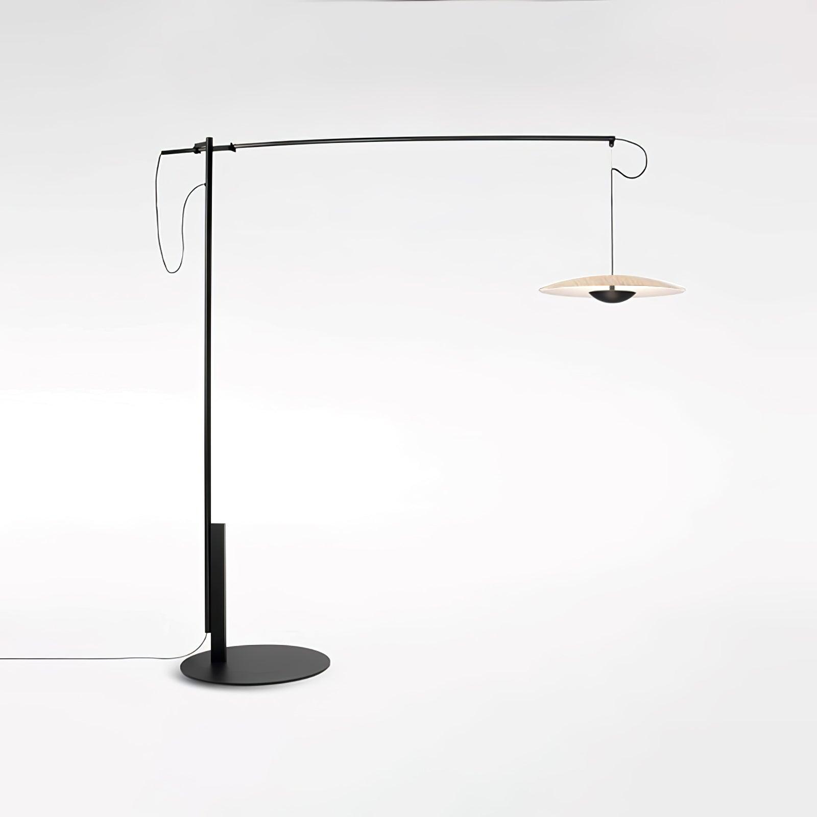 Sathen Aluminum Minimalist Floor Lamp-Neutral Decor