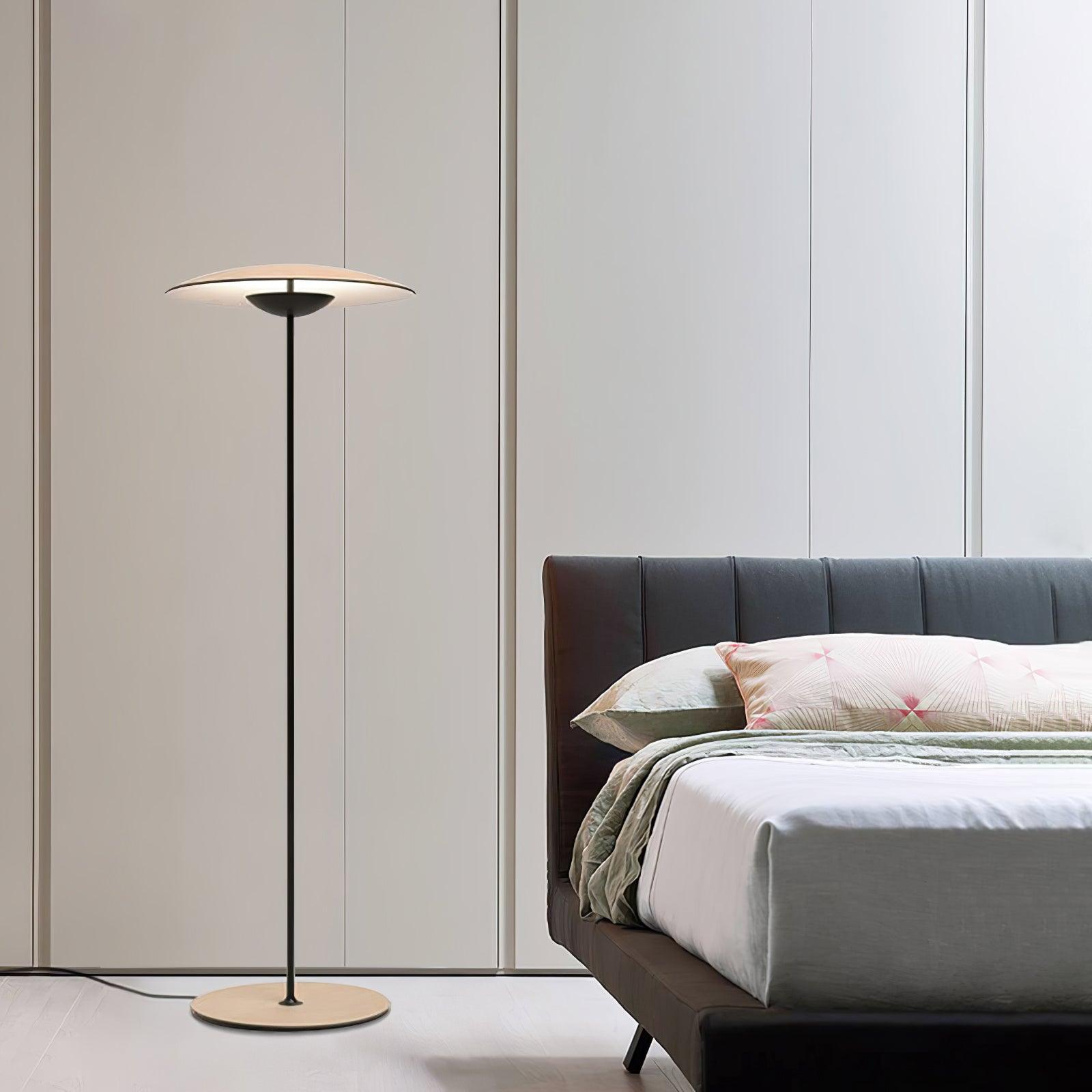 Sathen Aluminum Minimalist Floor Lamp-Neutral Decor