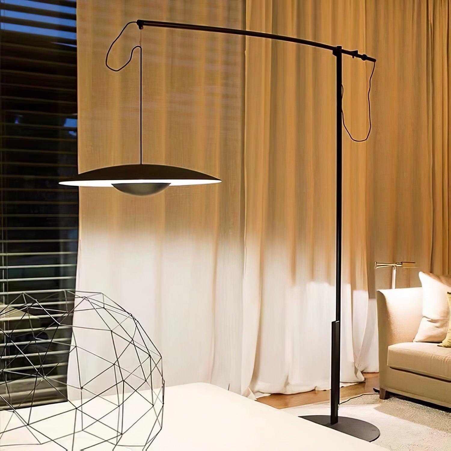 Sathen Aluminum Minimalist Floor Lamp-Neutral Decor