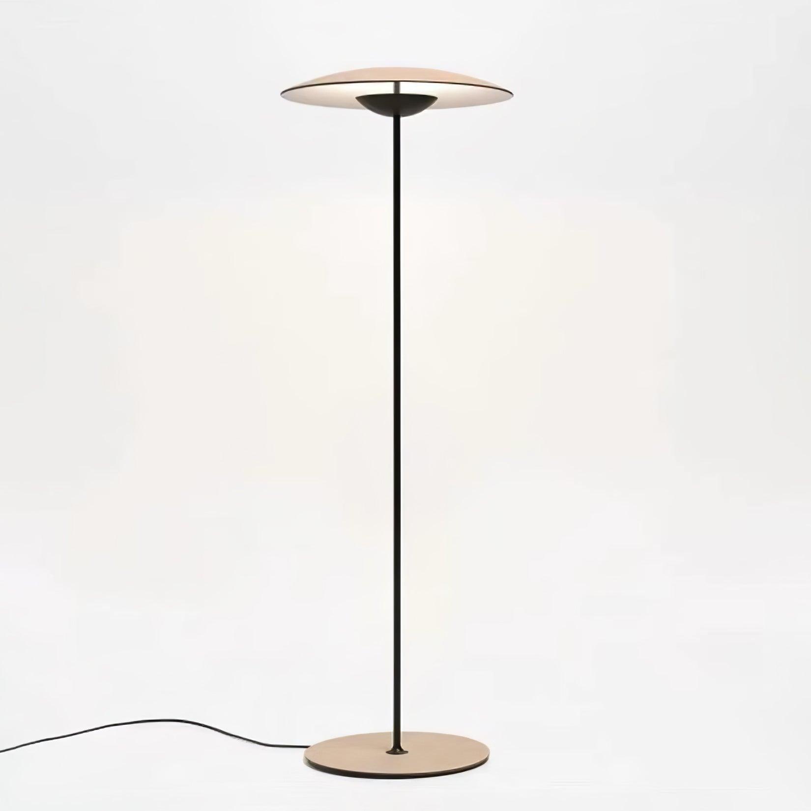 Sathen Aluminum Minimalist Floor Lamp-Neutral Decor