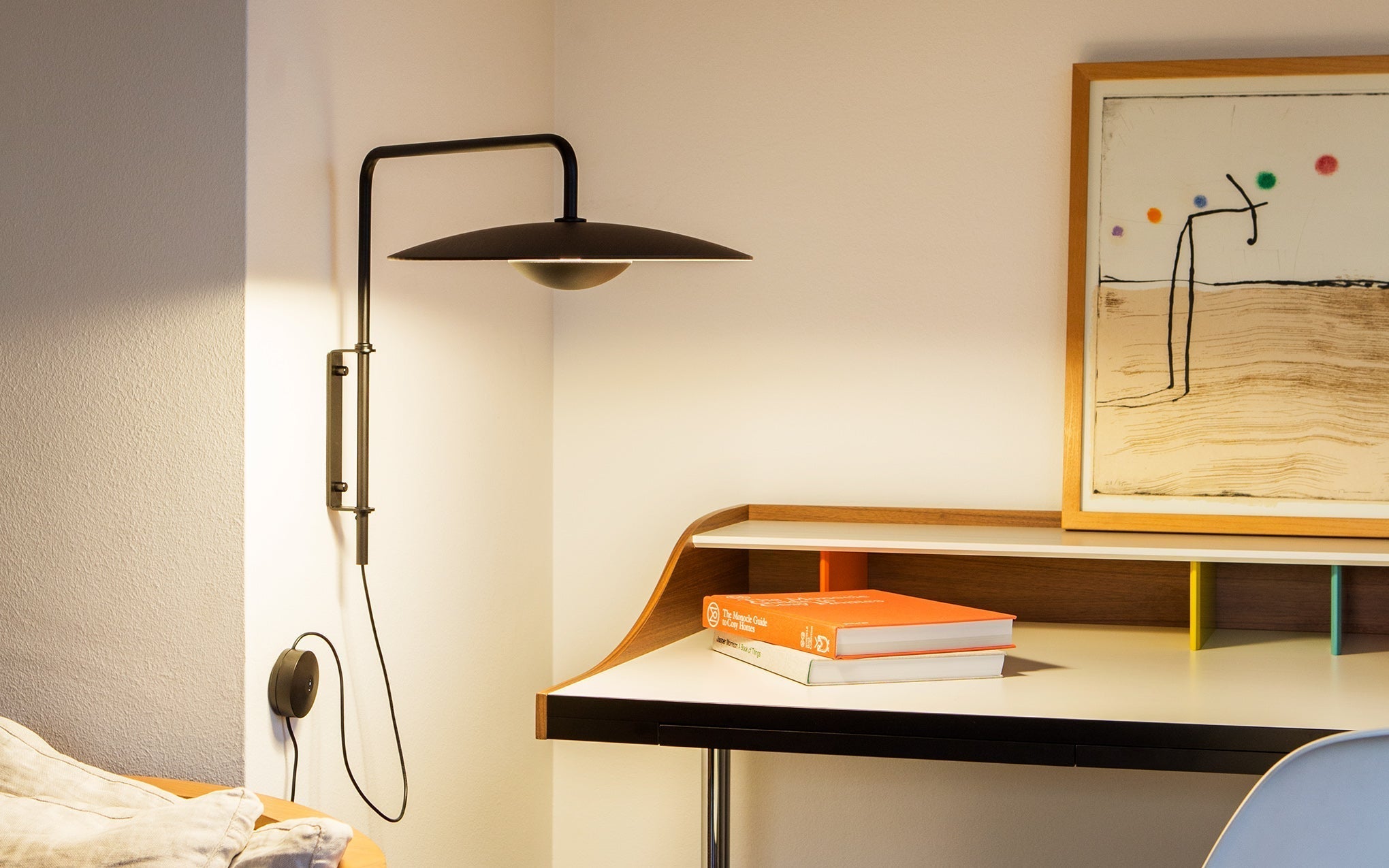 Abnormal Classic Modern Minimalist Plug-In Wall Lamp-Neutral Decor