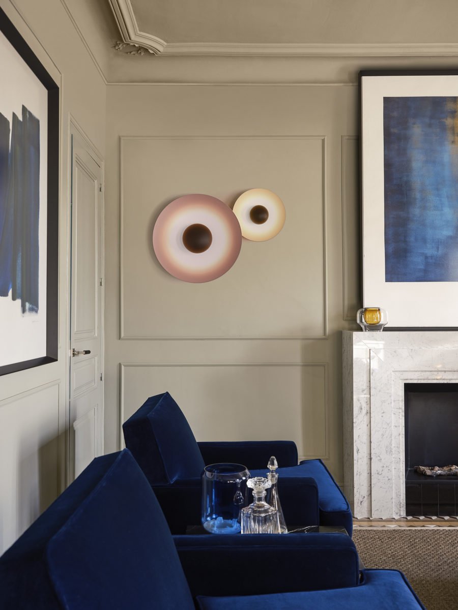 Ginger Modern Minimalist Round Wall Lamp-Neutral Decor