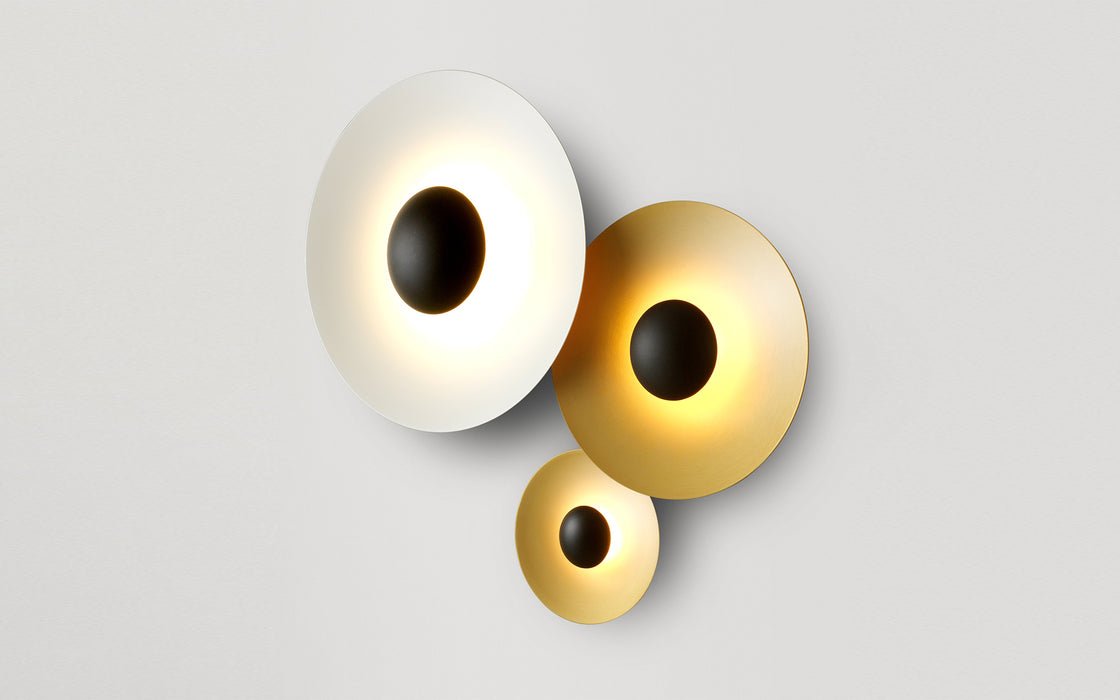 Ginger Modern Minimalist Round Wall Lamp-Neutral Decor
