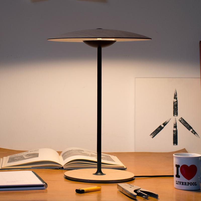 Leloz Table Light Slim Minimalist-Neutral Decor