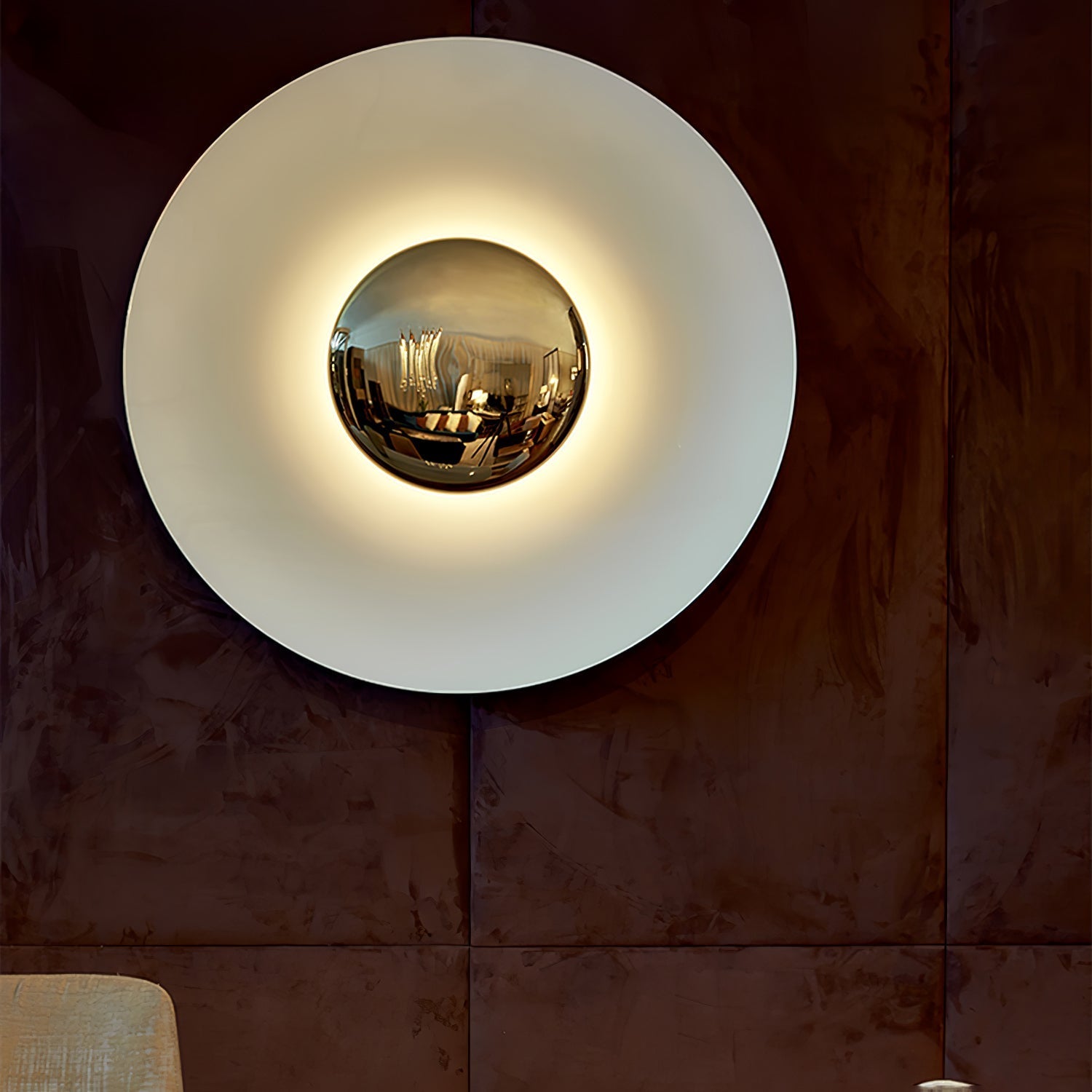 Erlirora Simplicity Glow Plug-in Wall Light-Neutral Decor