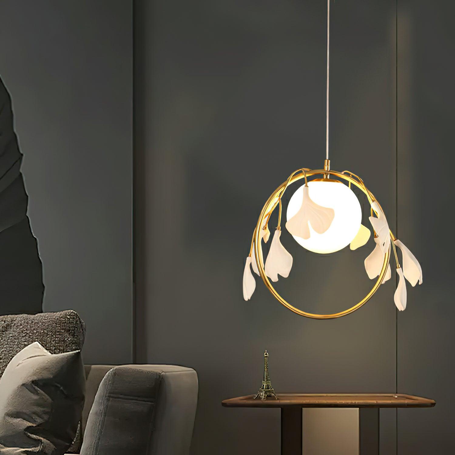 Alemu Ceramic Artistic Pendant Lamp-Neutral Decor