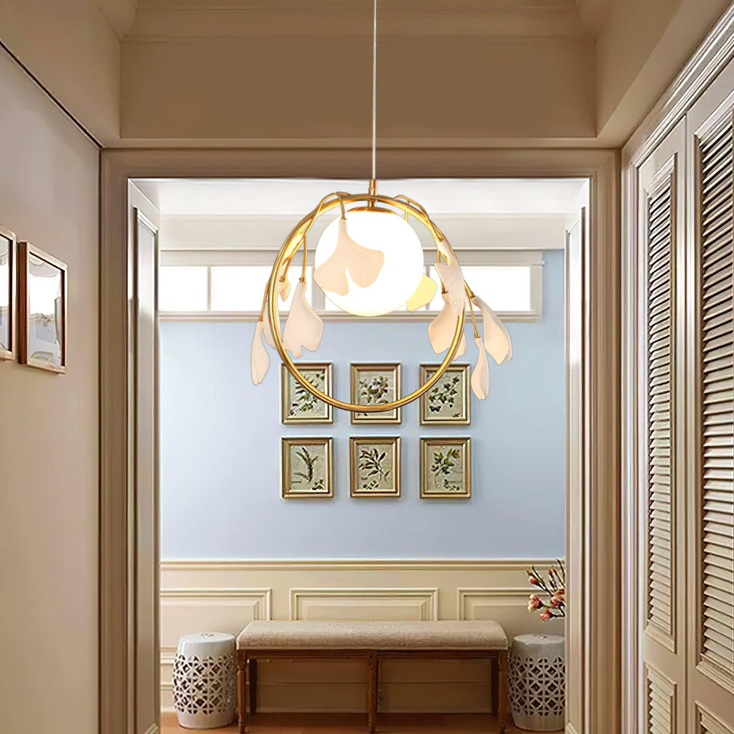 Alemu Ceramic Artistic Pendant Lamp-Neutral Decor