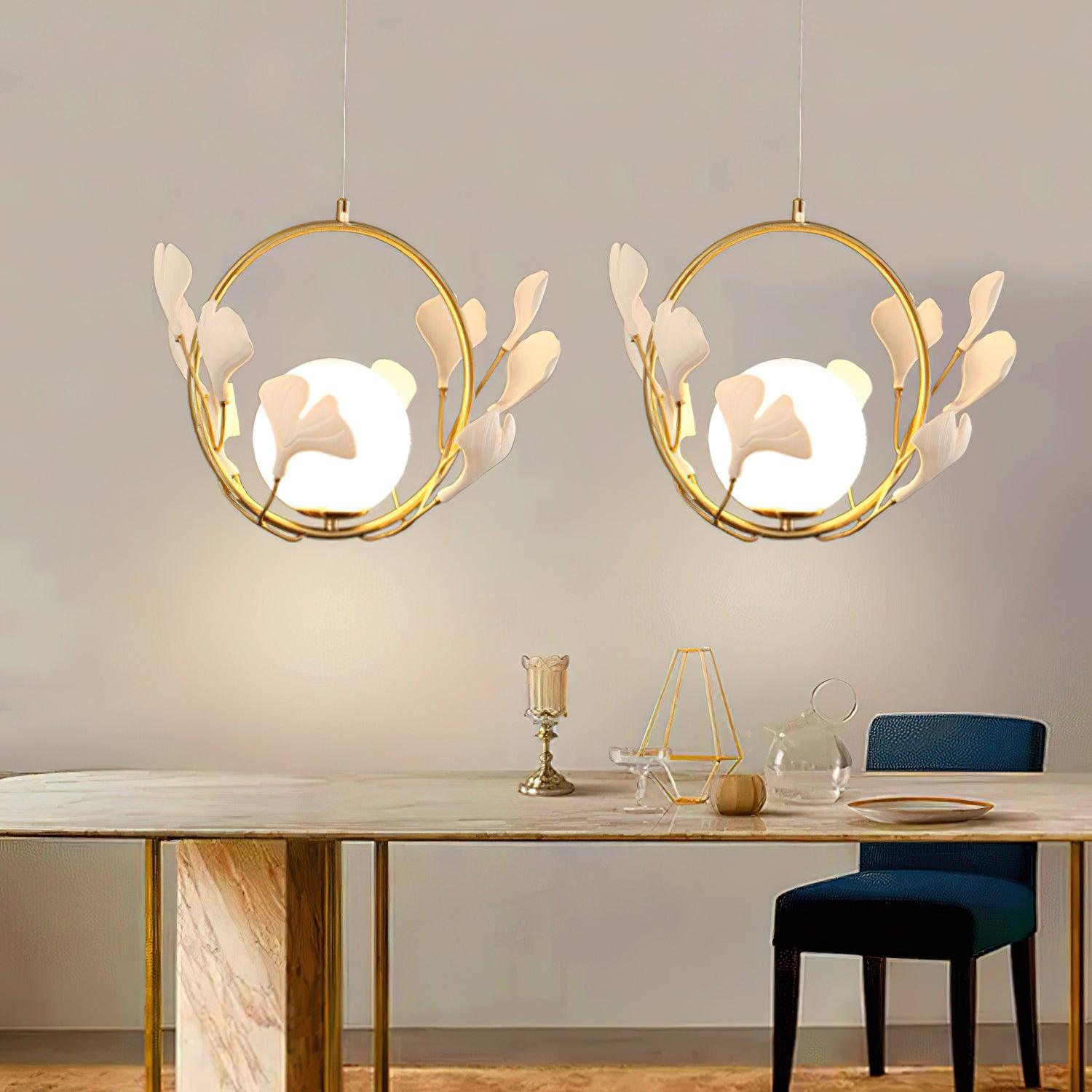 Alemu Ceramic Artistic Pendant Lamp-Neutral Decor