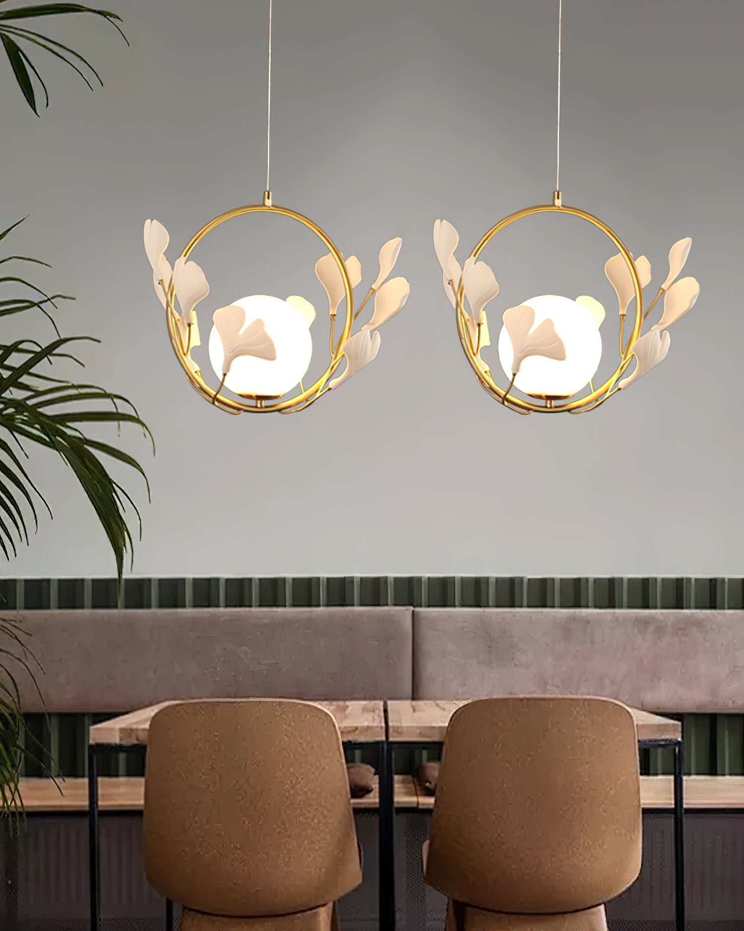 Alemu Ceramic Artistic Pendant Lamp-Neutral Decor