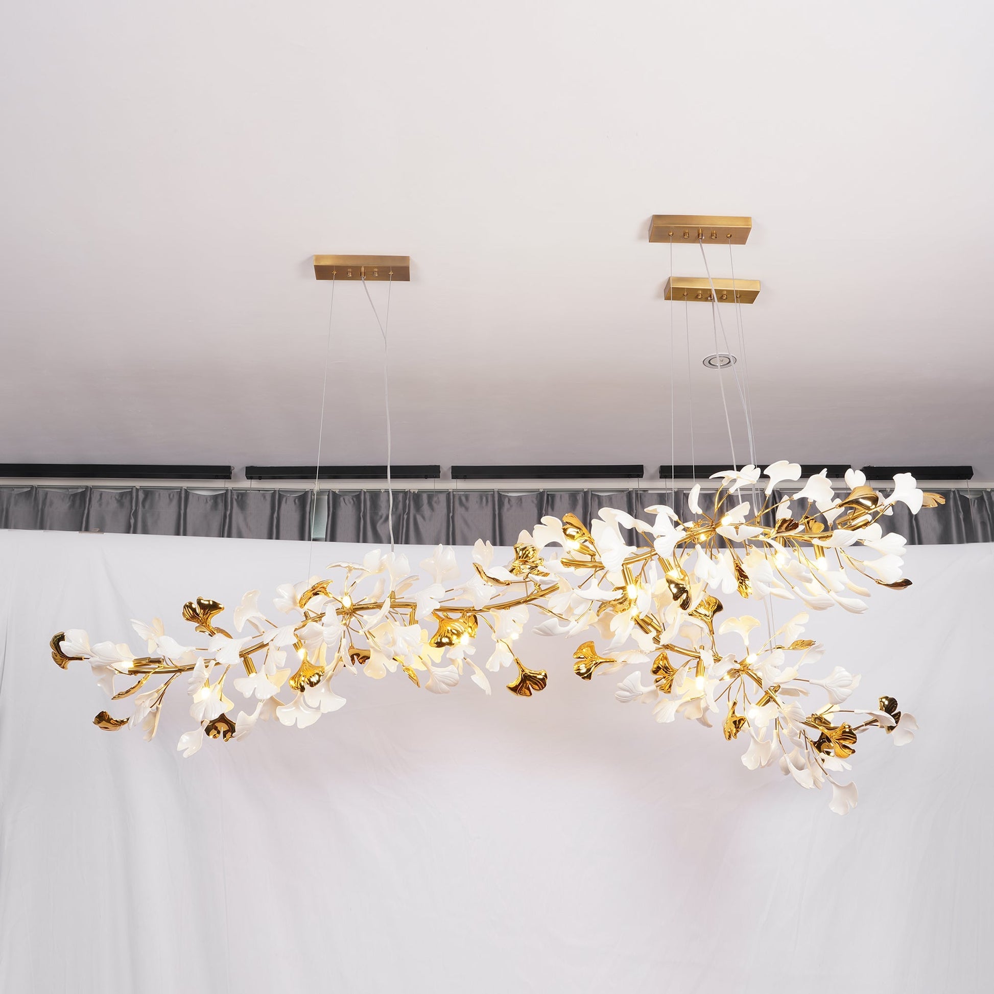 Lustra Chandelier Gingko A Porcelain LED Modern-Neutral Decor