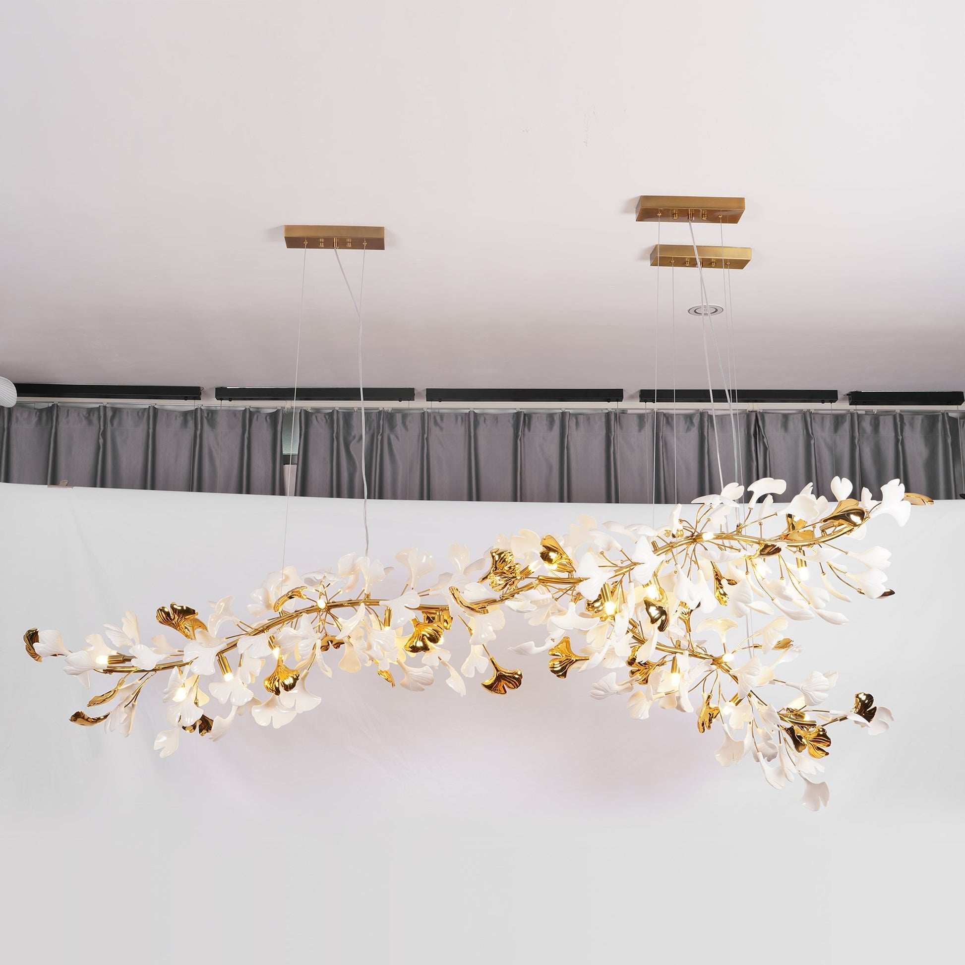Lustra Chandelier Gingko A Porcelain LED Modern-Neutral Decor