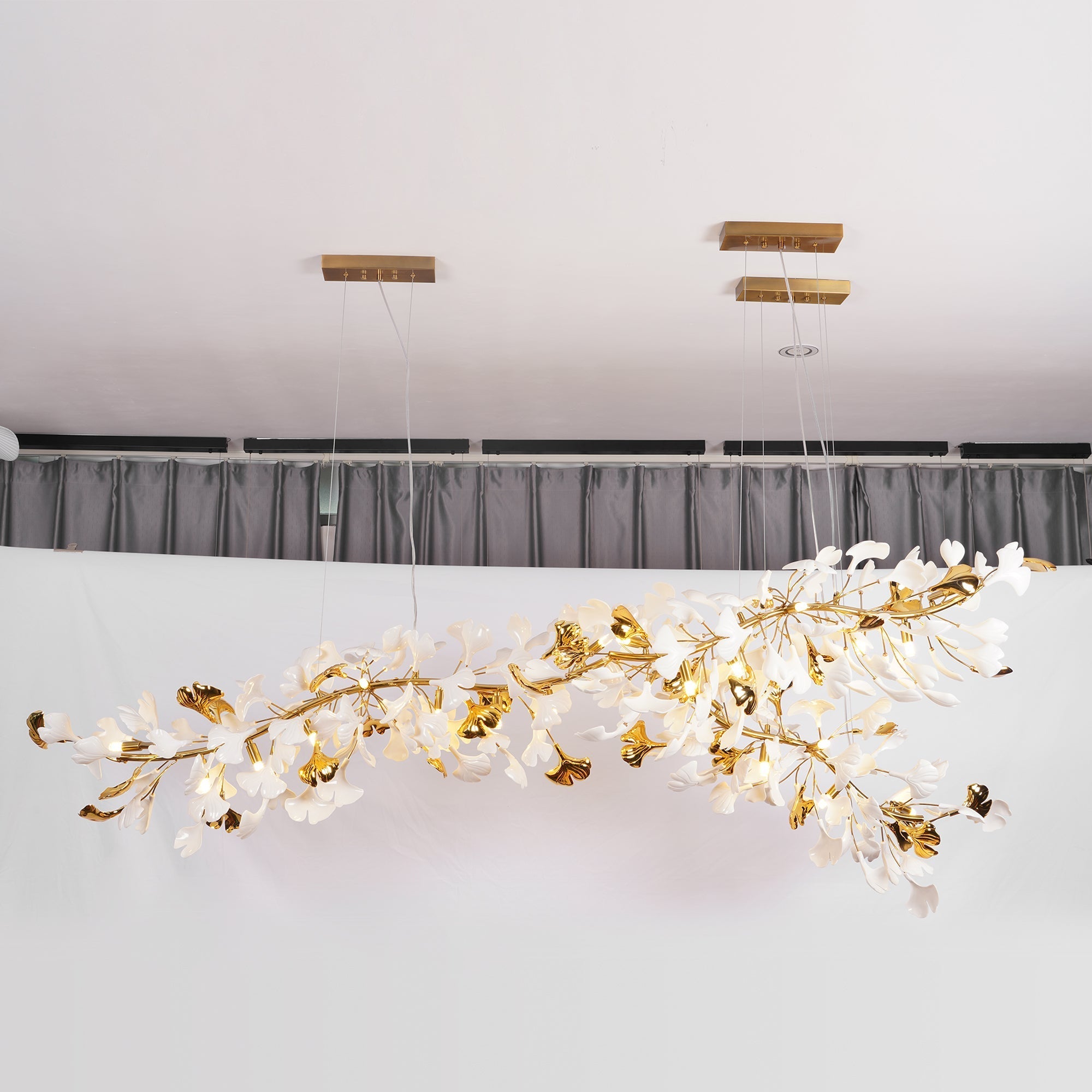 Lustra Chandelier Gingko A Porcelain LED Modern-Neutral Decor