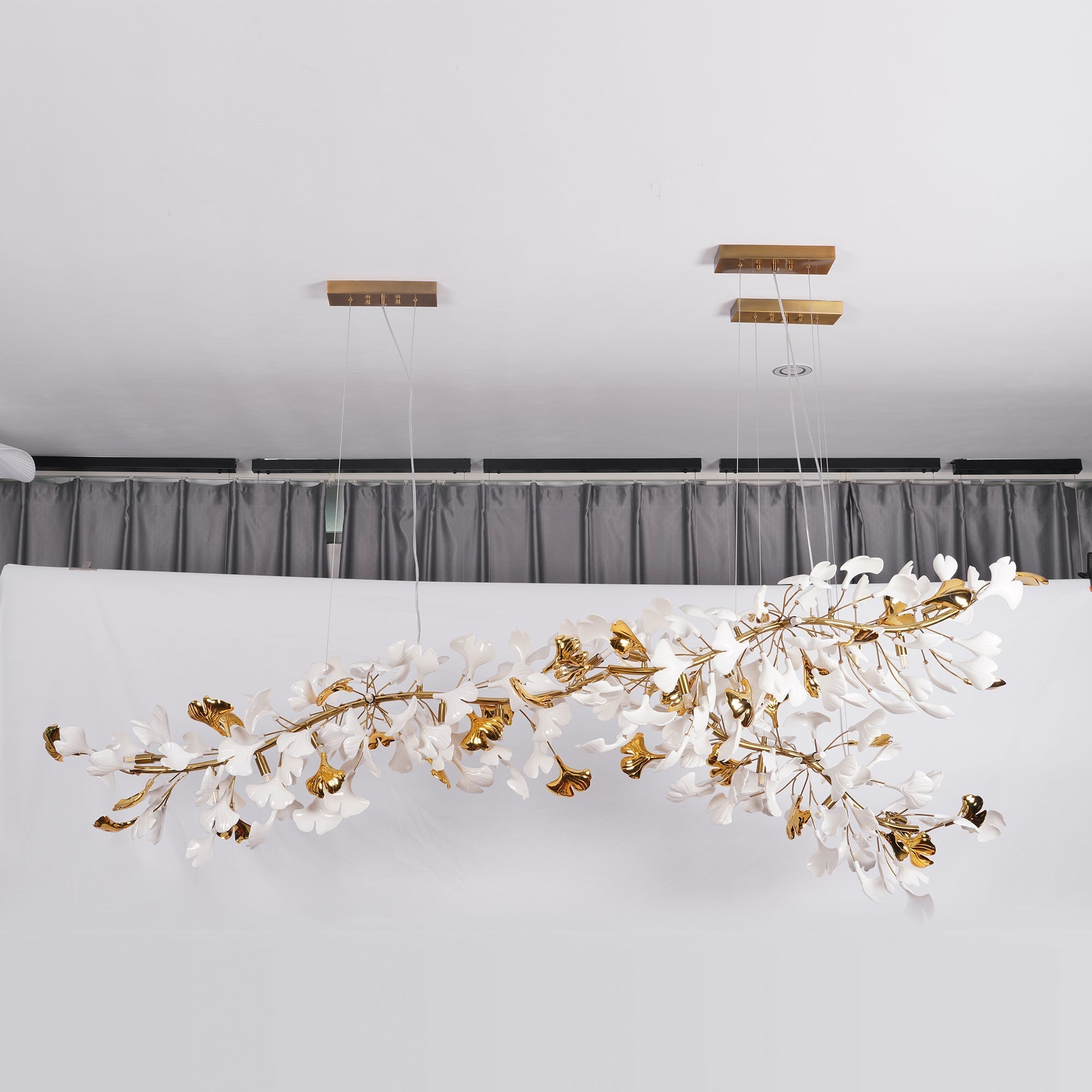 Lustra Chandelier Gingko A Porcelain LED Modern-Neutral Decor