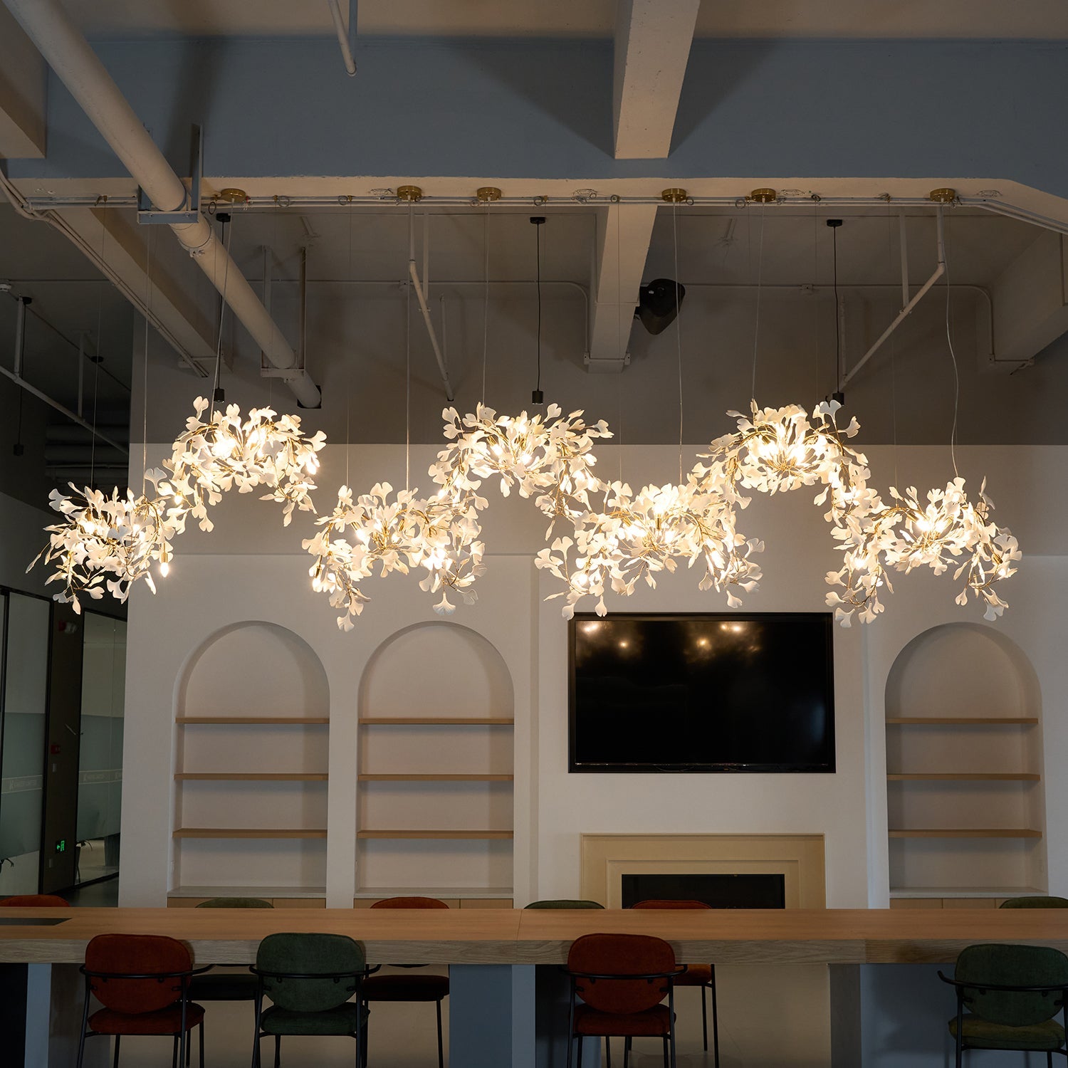 Gingko Chandelier C-Neutral Decor
