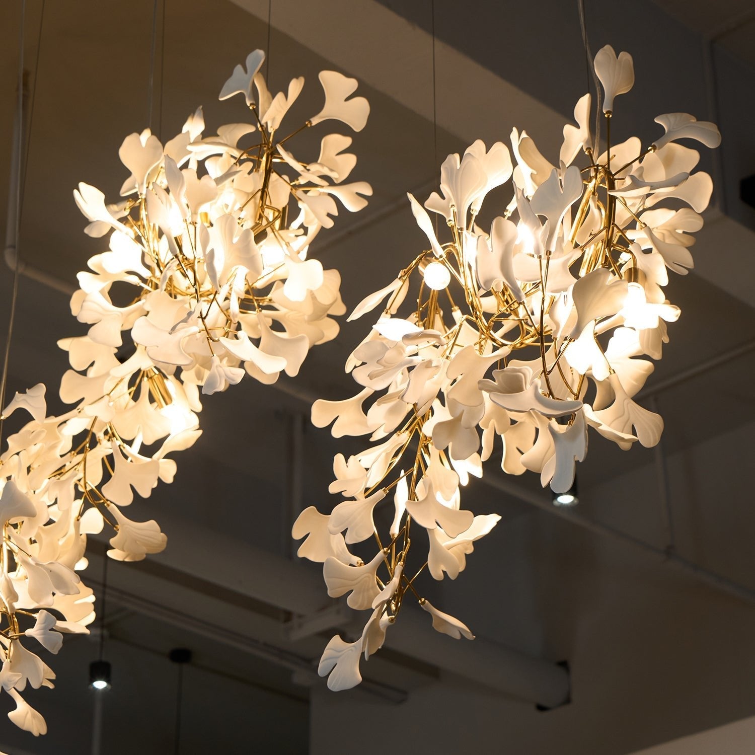 Gingko Chandelier C-Neutral Decor