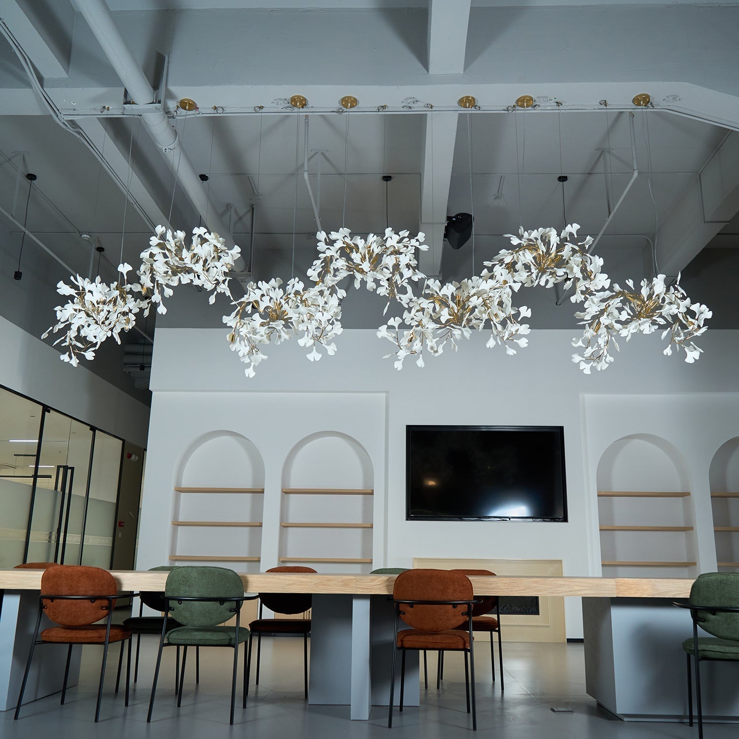 Elysia Floral Canopy Chandelier