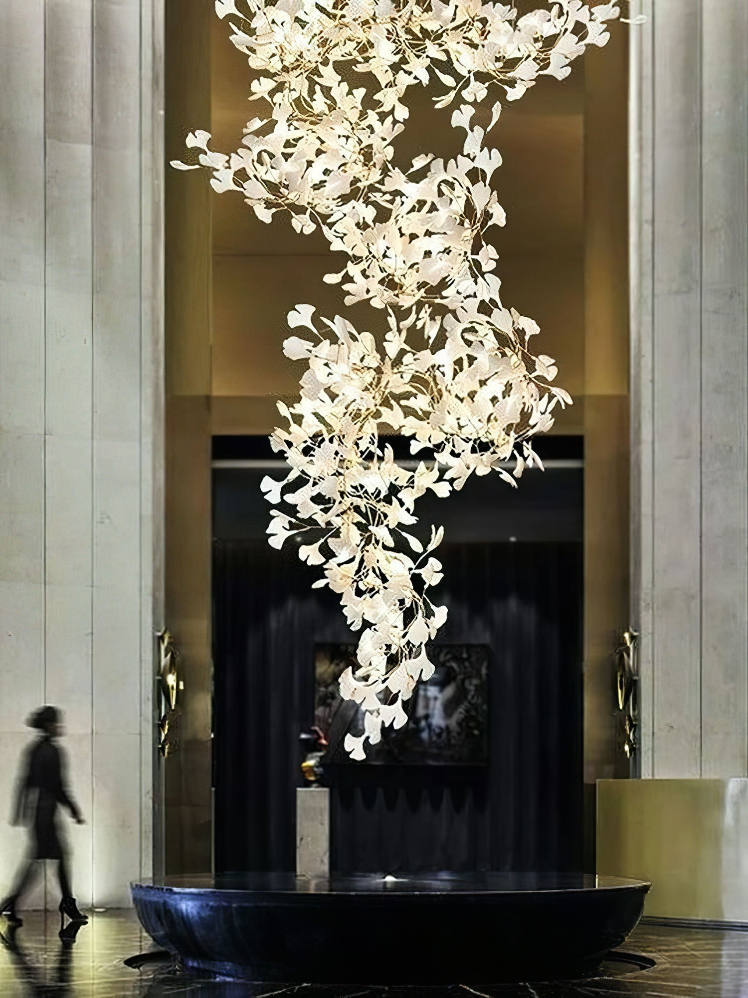 Gingko Chandelier F-Neutral Decor