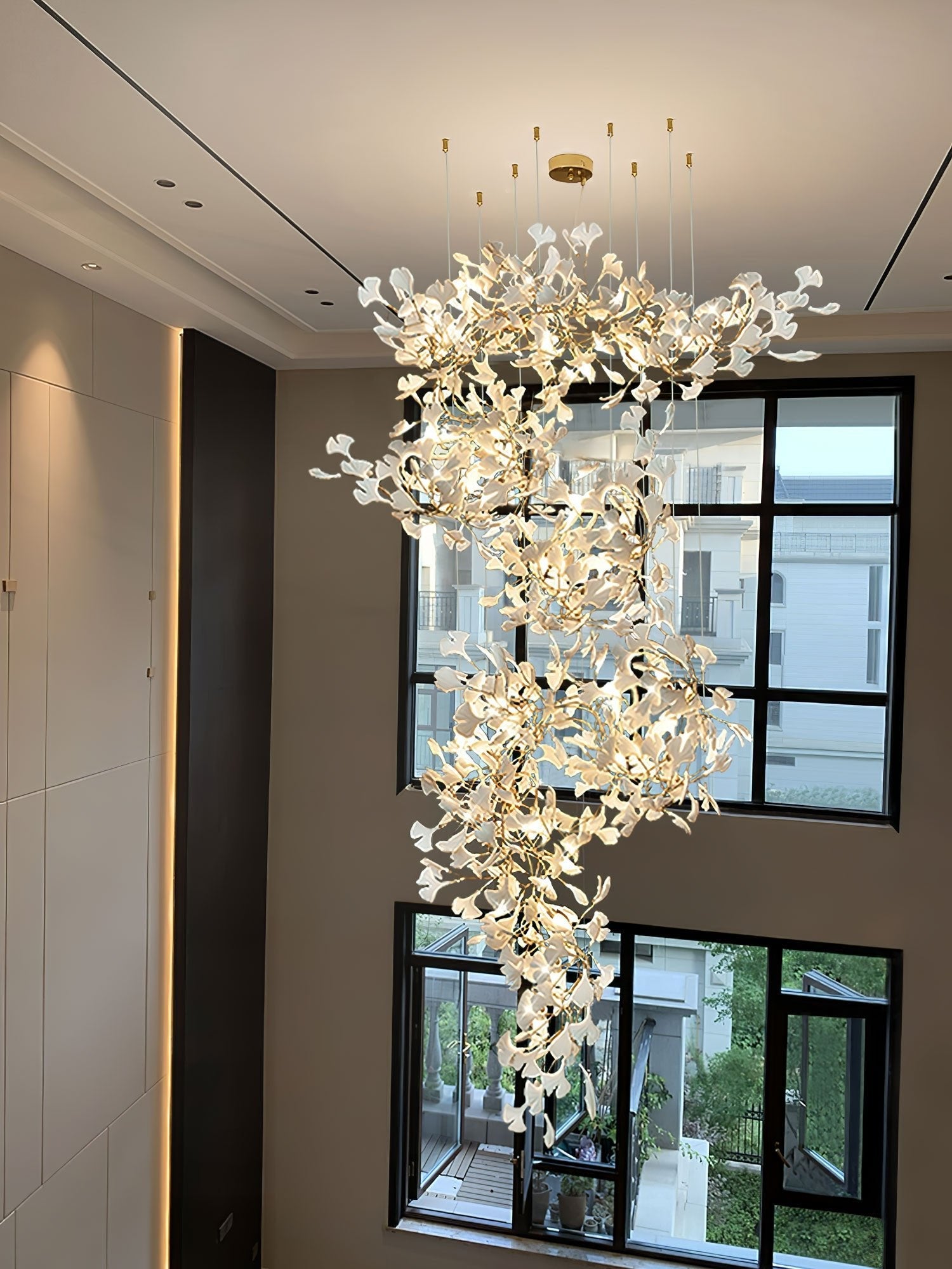 Gingko Chandelier F-Neutral Decor