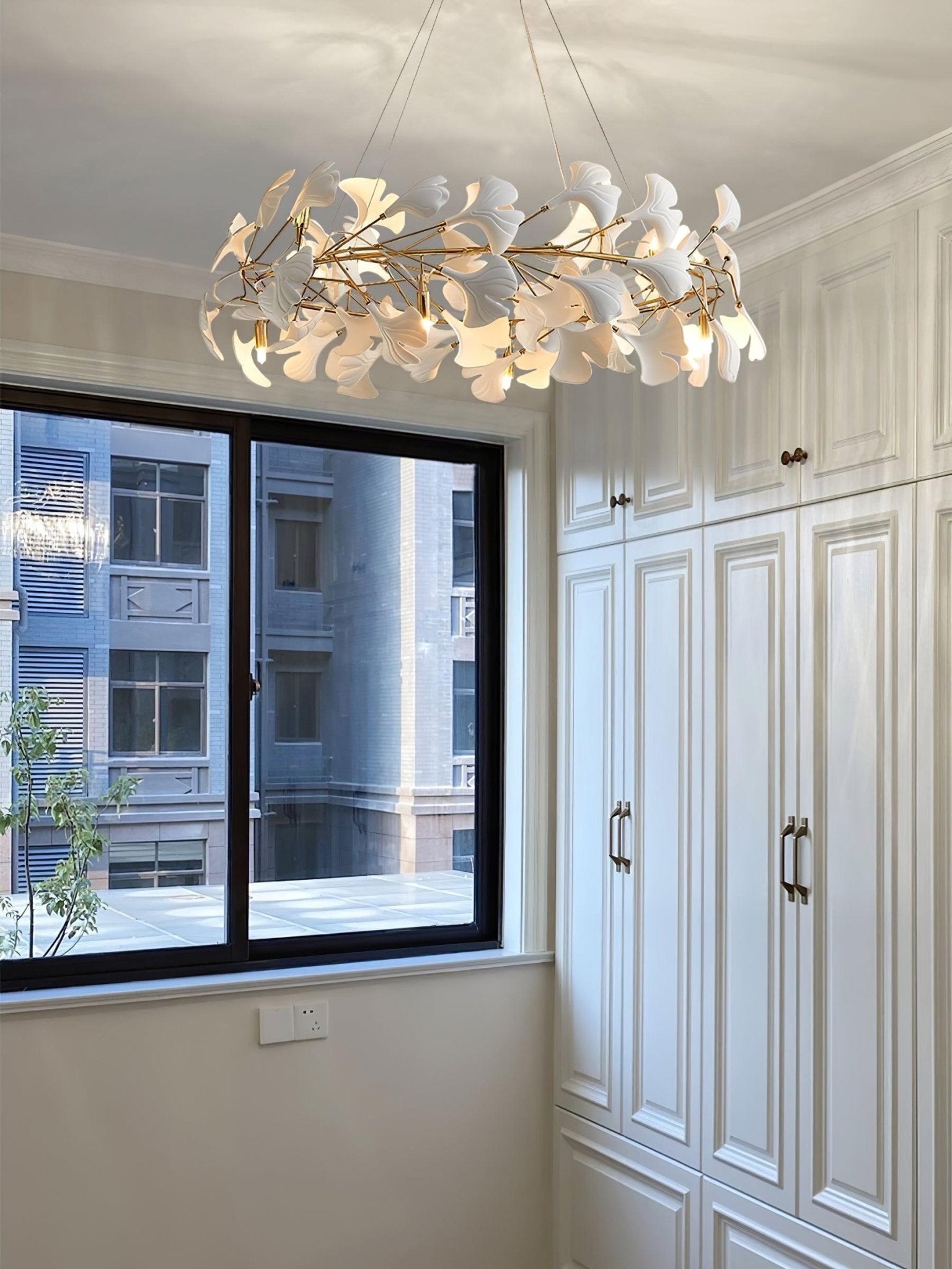 Lustra Chandelier Gingko LED Branch-Neutral Decor