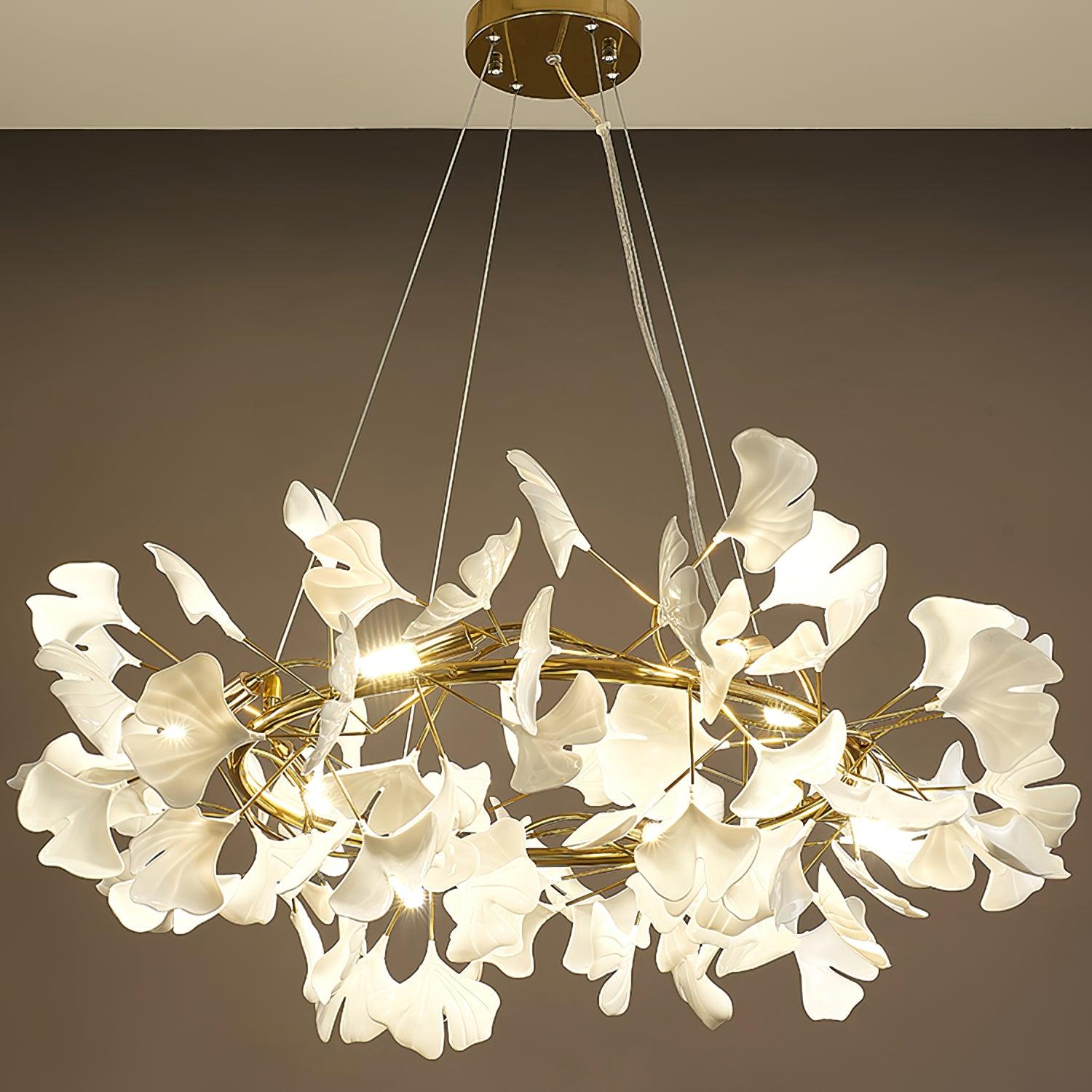 Lustra Chandelier Gingko LED Branch-Neutral Decor