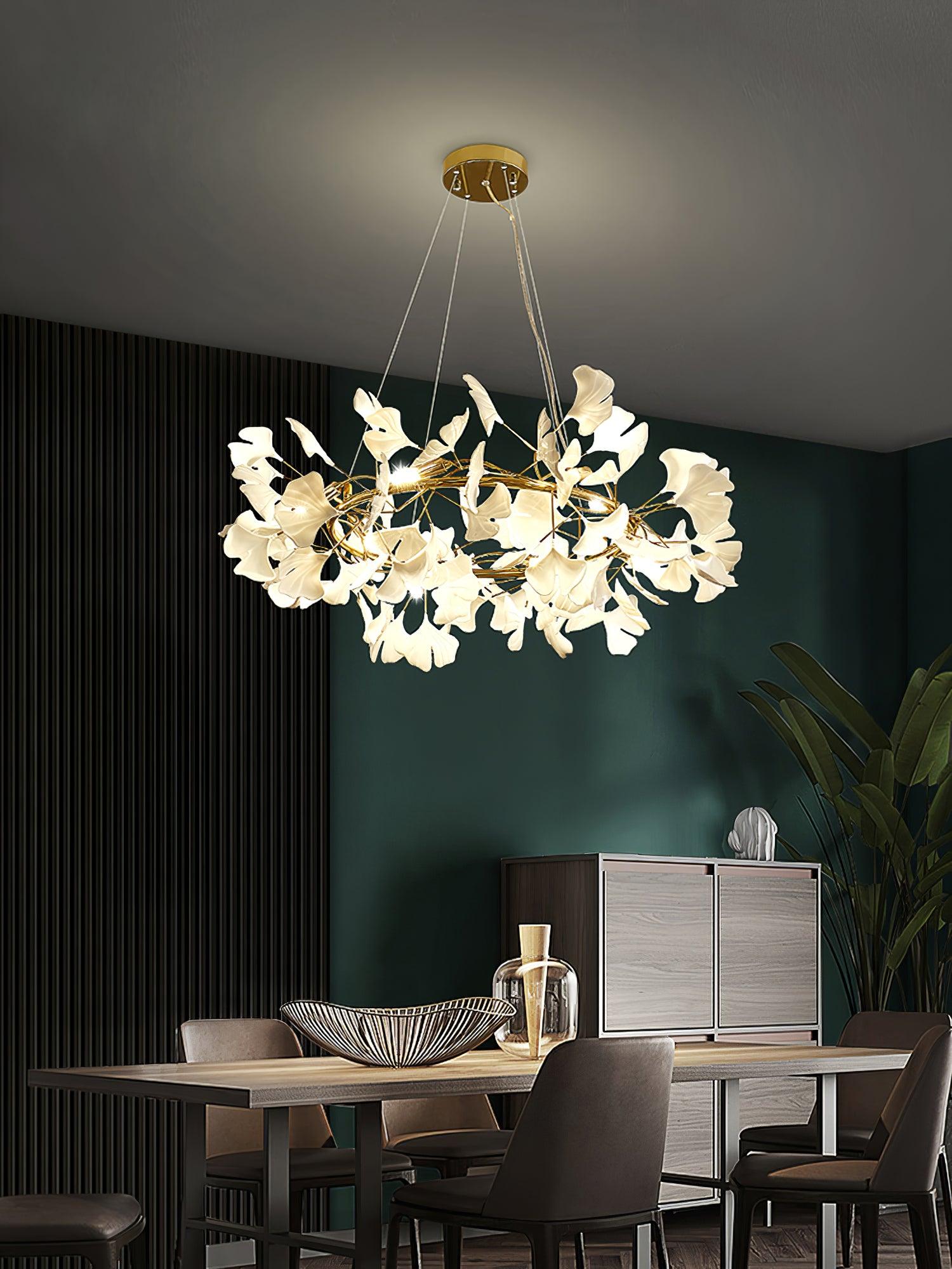 Lustra Chandelier Gingko LED Branch-Neutral Decor