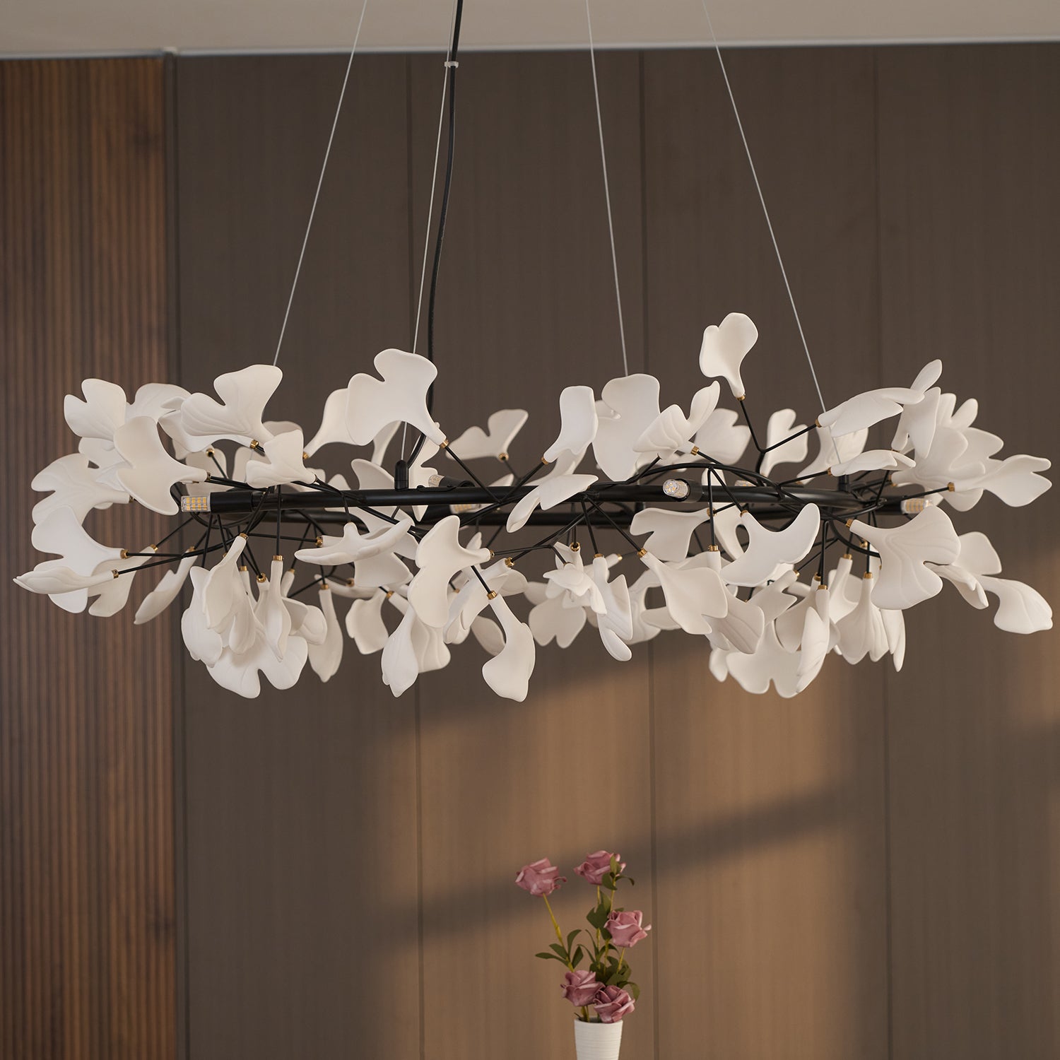 Lustra Chandelier Gingko LED Branch-Neutral Decor