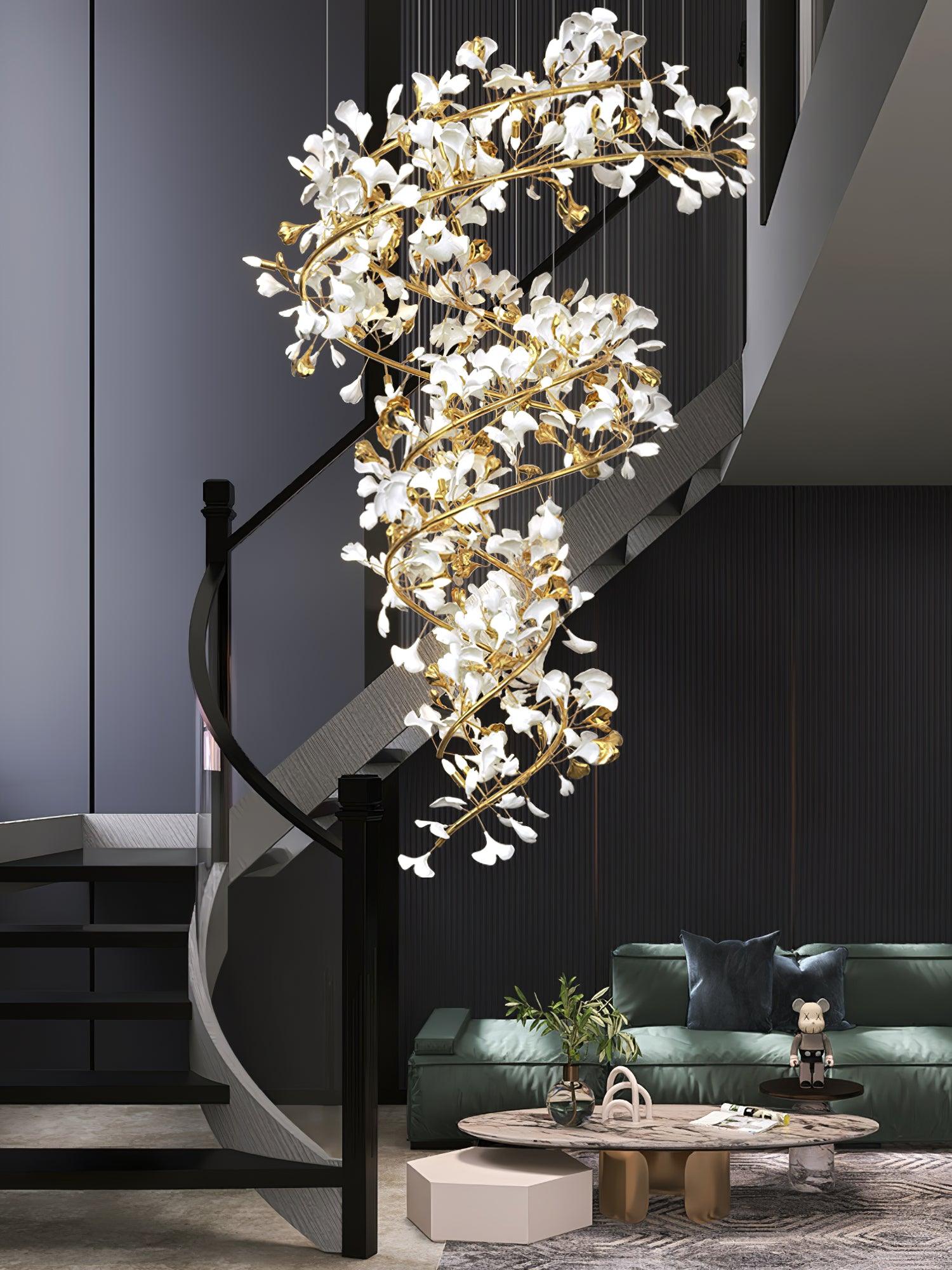 Gingko Chandelier Q-Neutral Decor